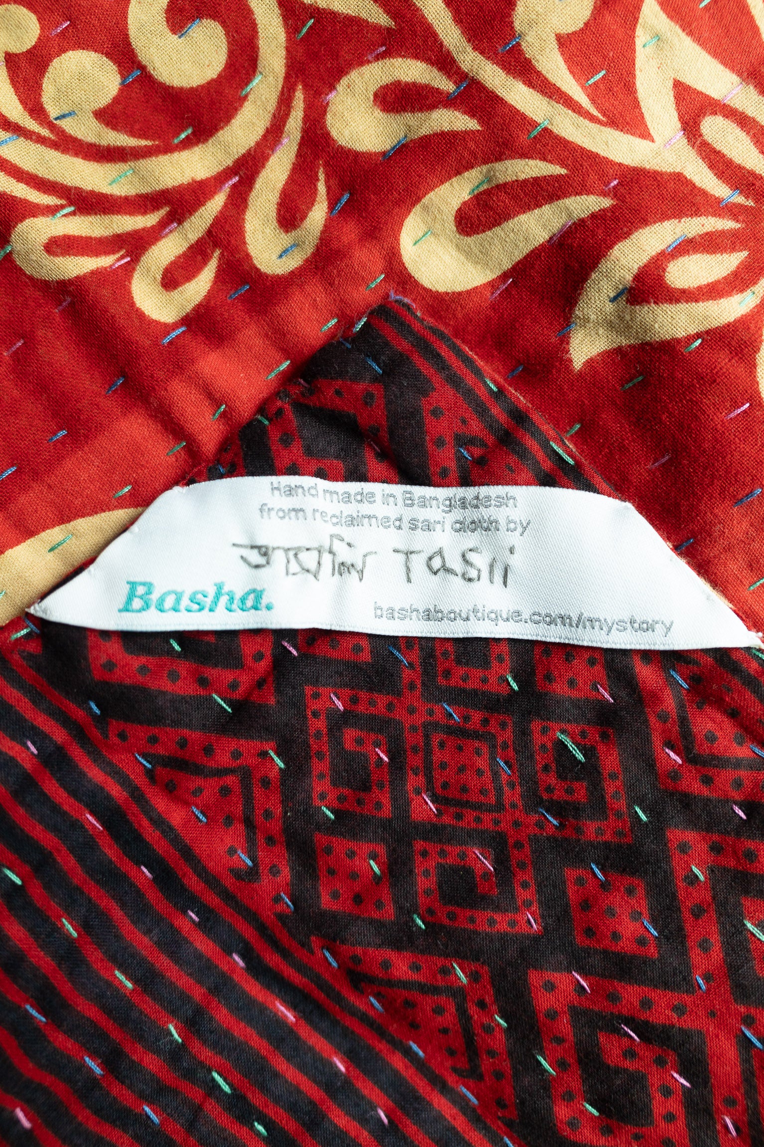 Novel Kantha Throw