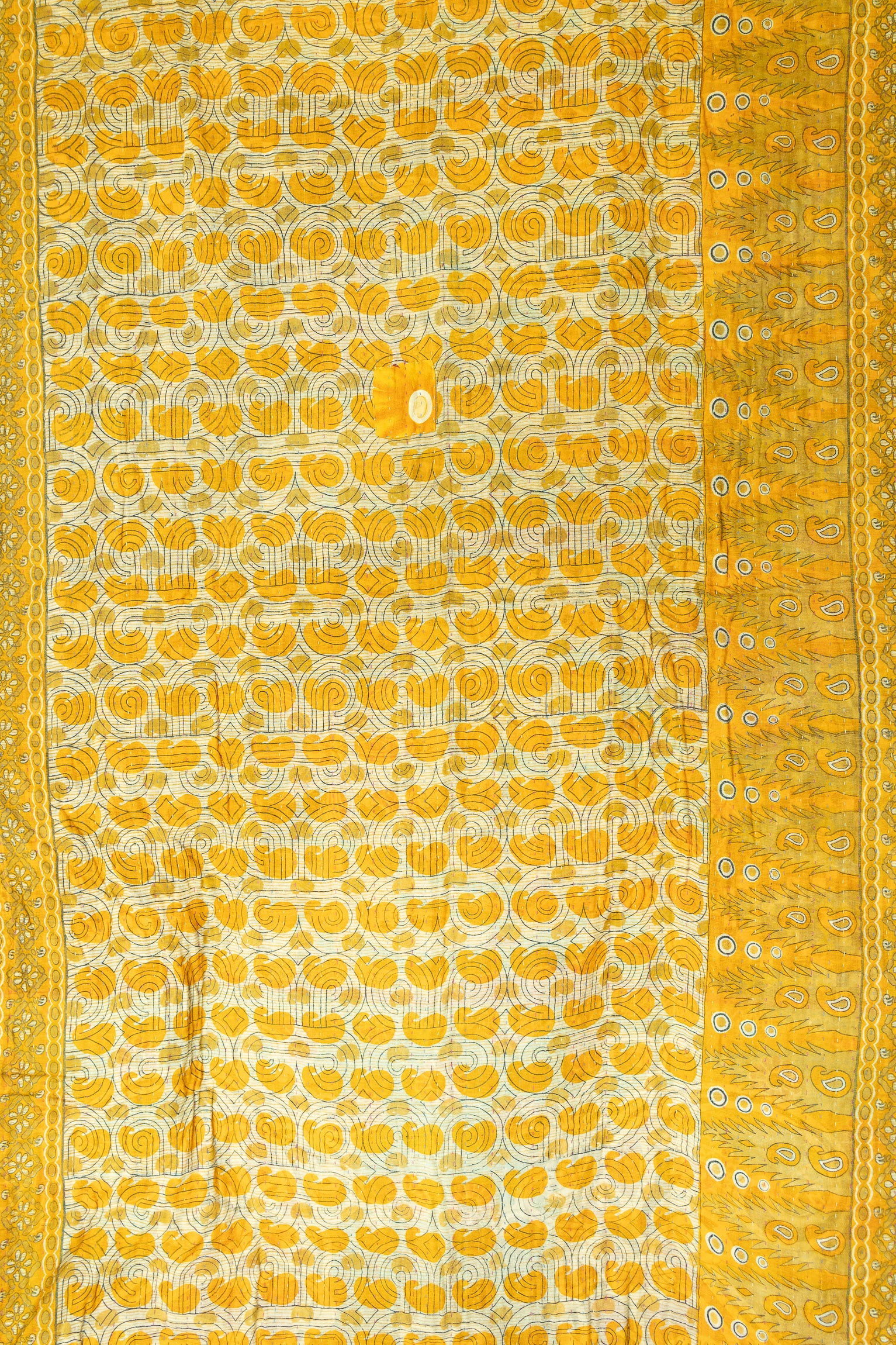 Optimistic Kantha Throw
