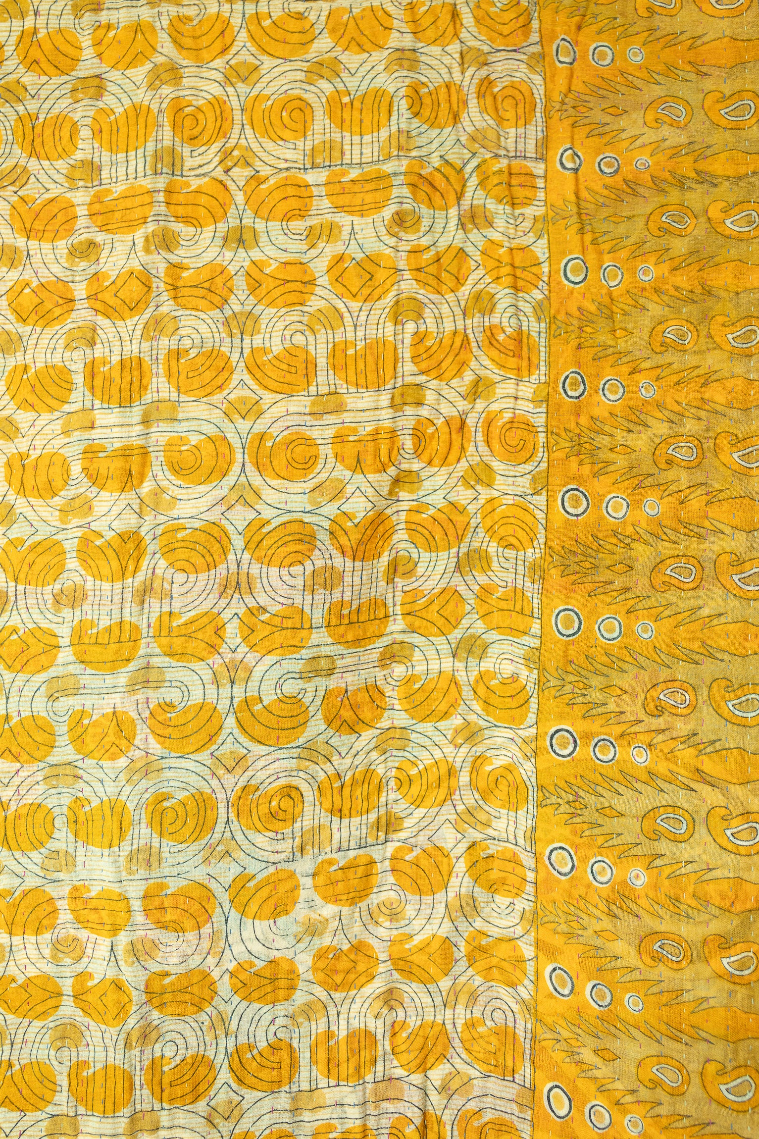 Optimistic Kantha Throw