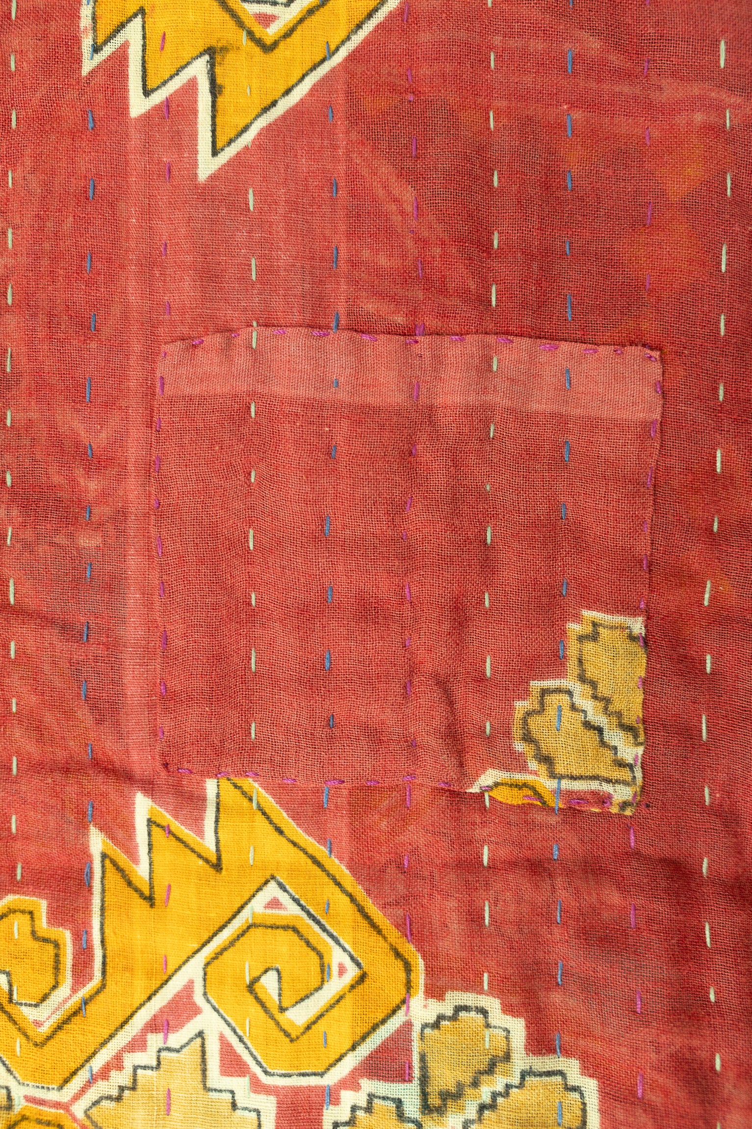 Optimistic Kantha Throw