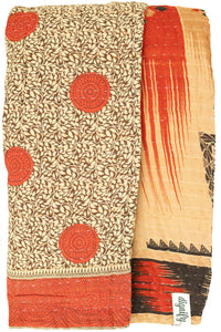 Orbit Large Kantha Throw Blanket