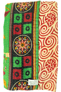 Outstanding Kantha Throw Blanket