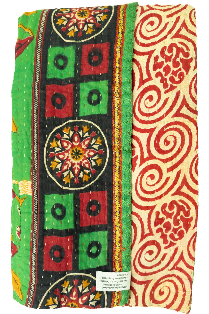 Outstanding Kantha Throw Blanket