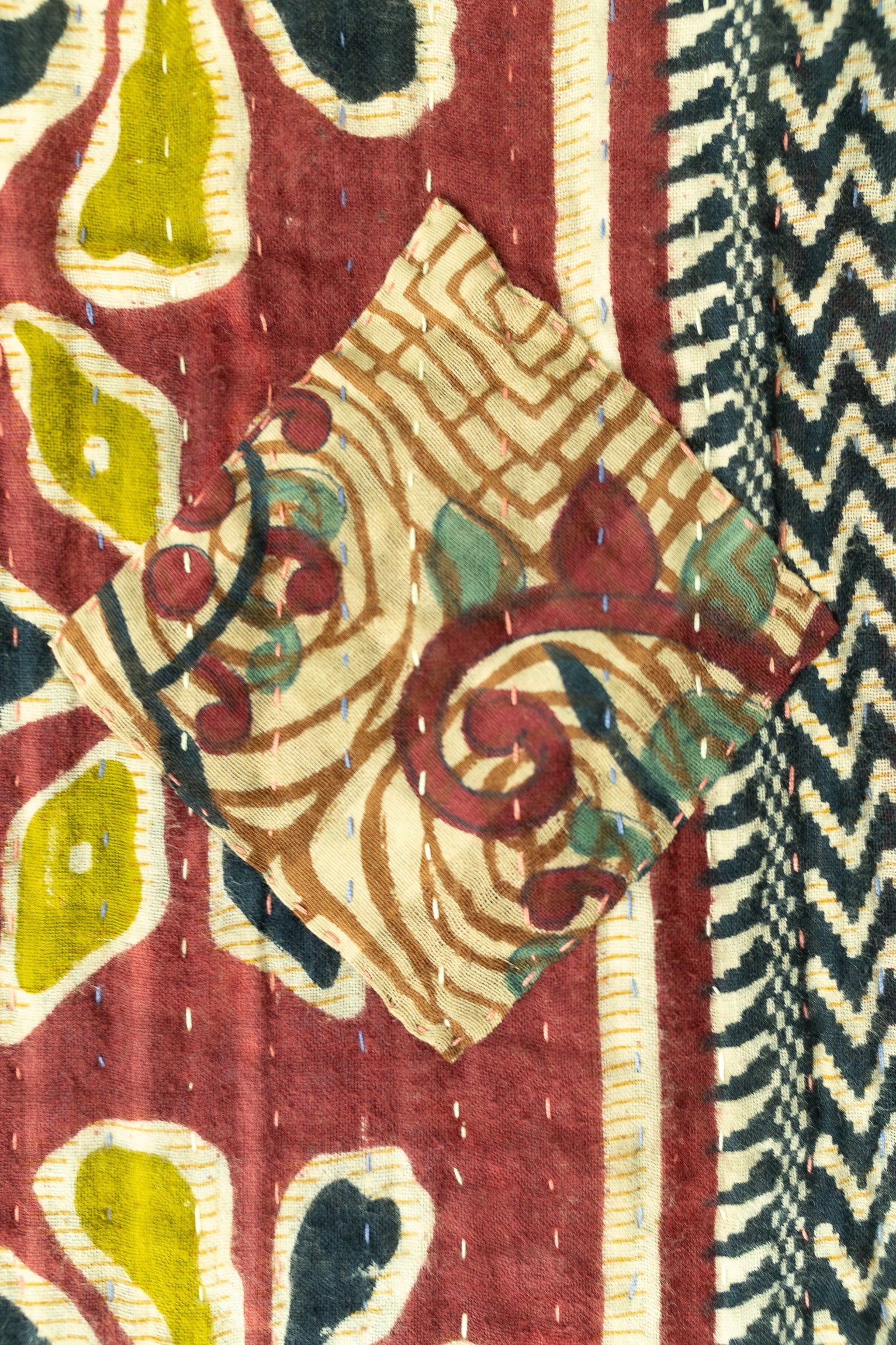 Overjoyed Kantha Throw