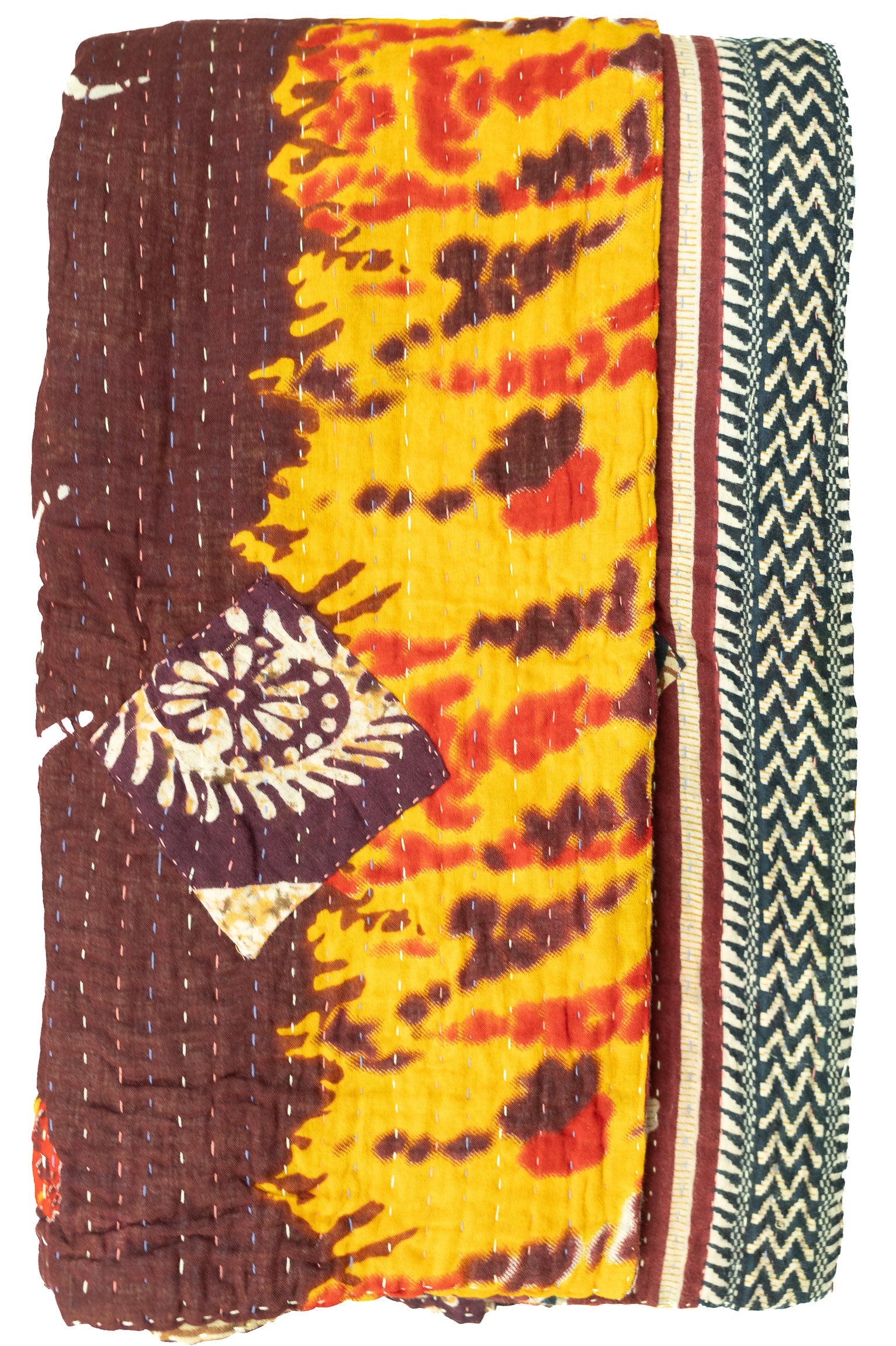 Overjoyed Kantha Throw
