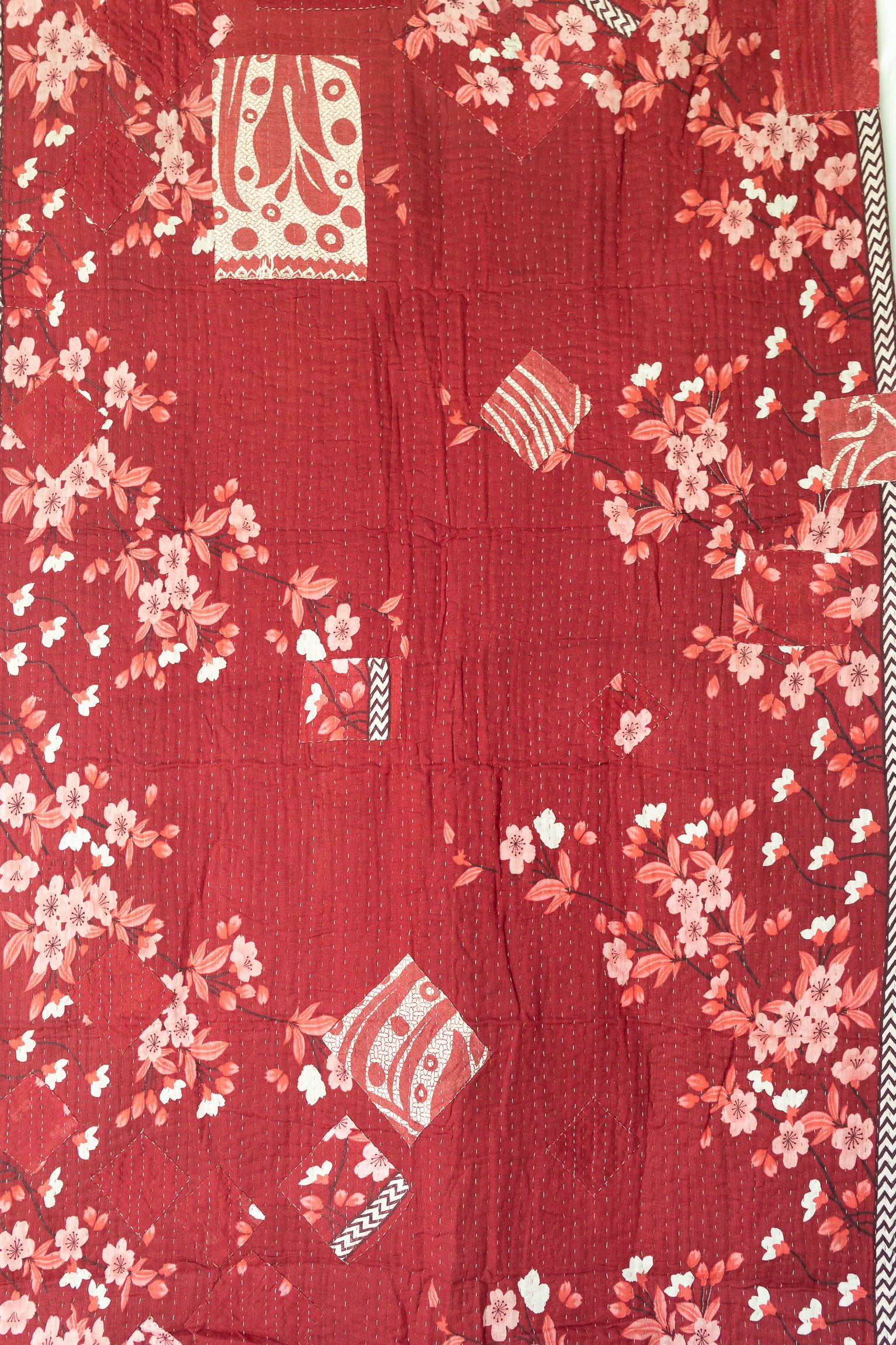 Passion Kantha Throw