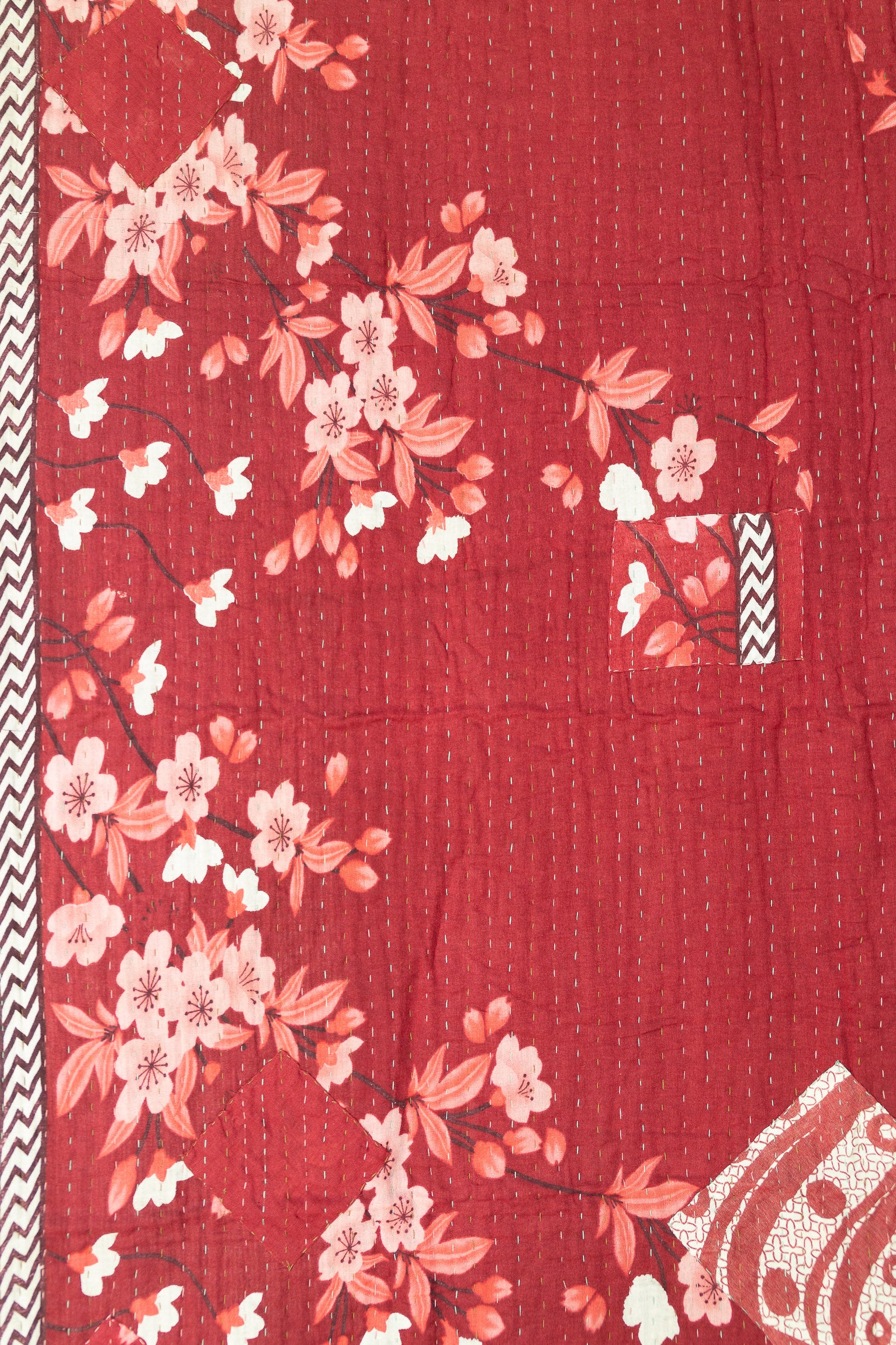 Passion Kantha Throw