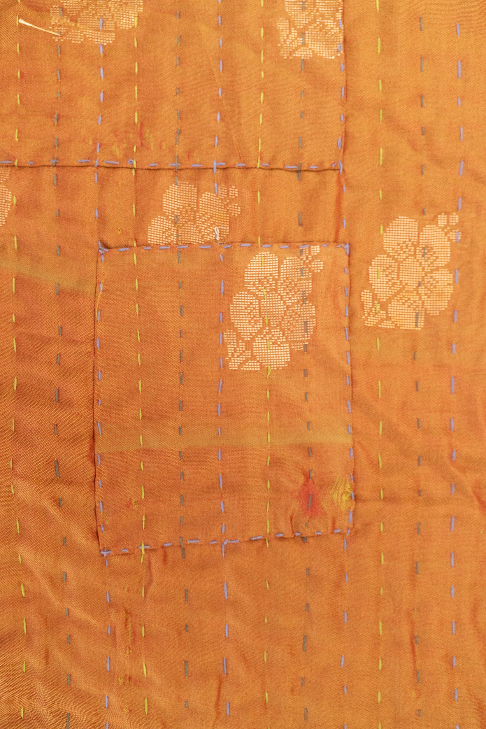Patience Silk Blend Kantha Throw
