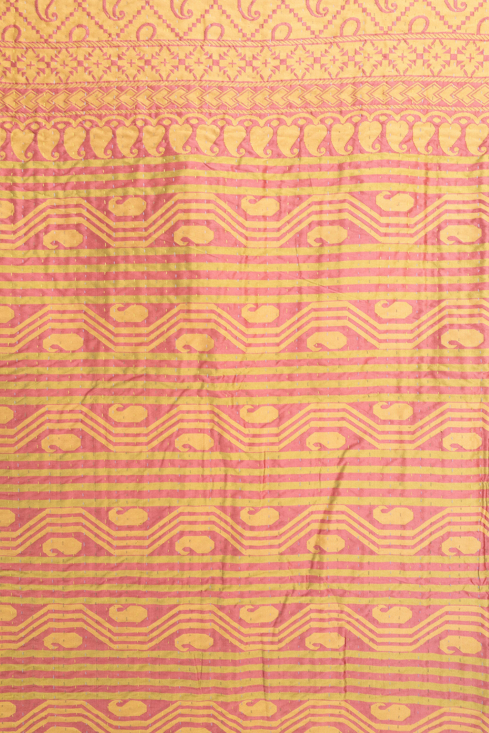 Patience Silk Blend Kantha Throw