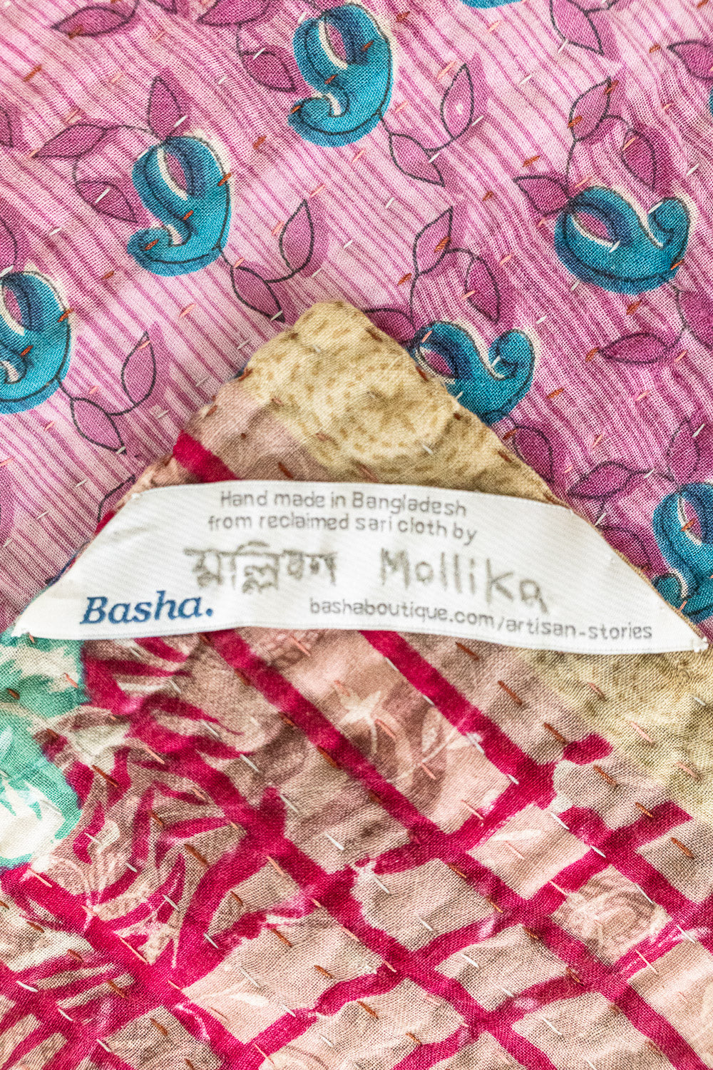 Pleasant No. 3 Kantha Baby Blanket
