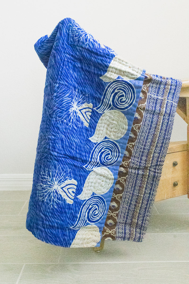 dignify Kantha Baby Blanket Quilt