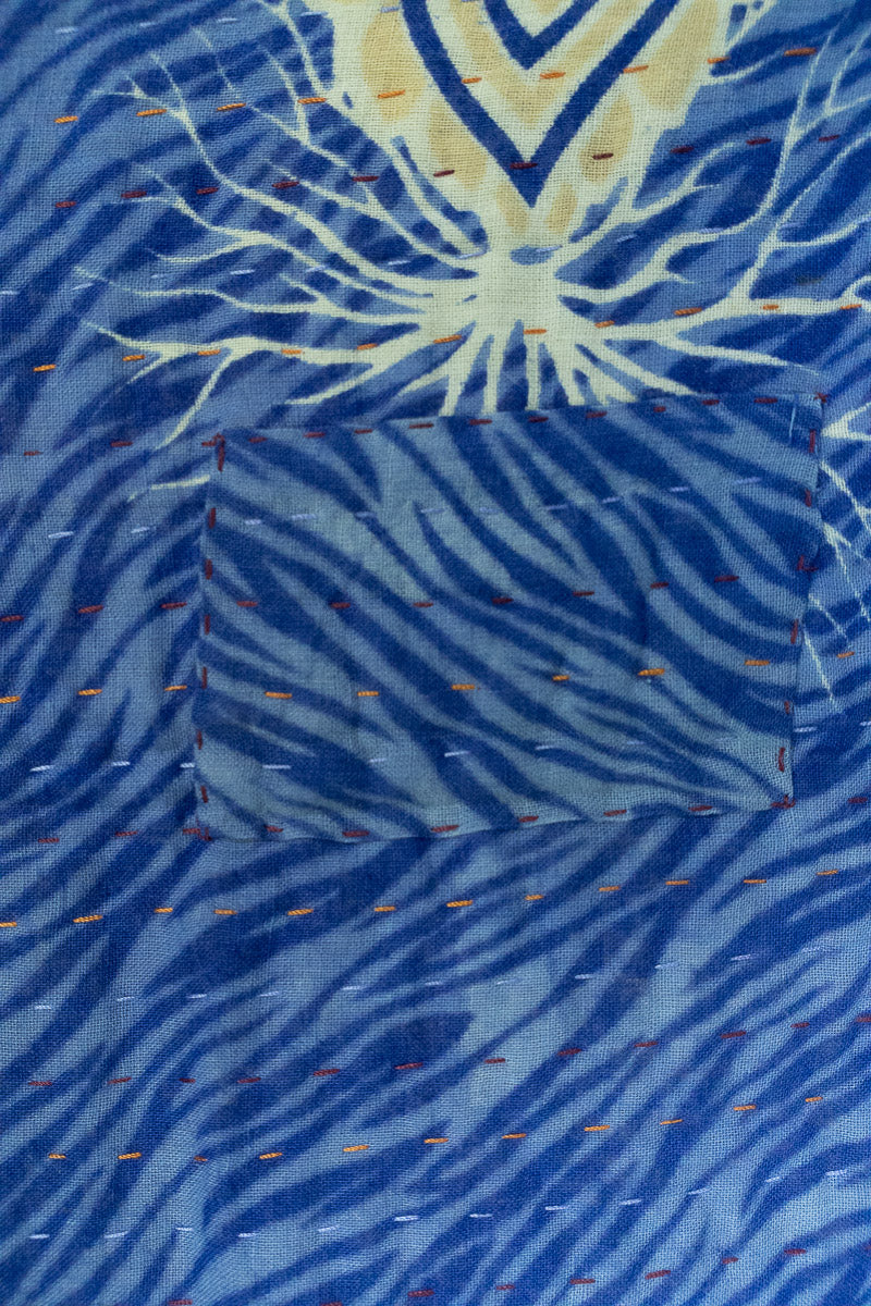 Pleasant No. 4 Kantha Baby Blanket