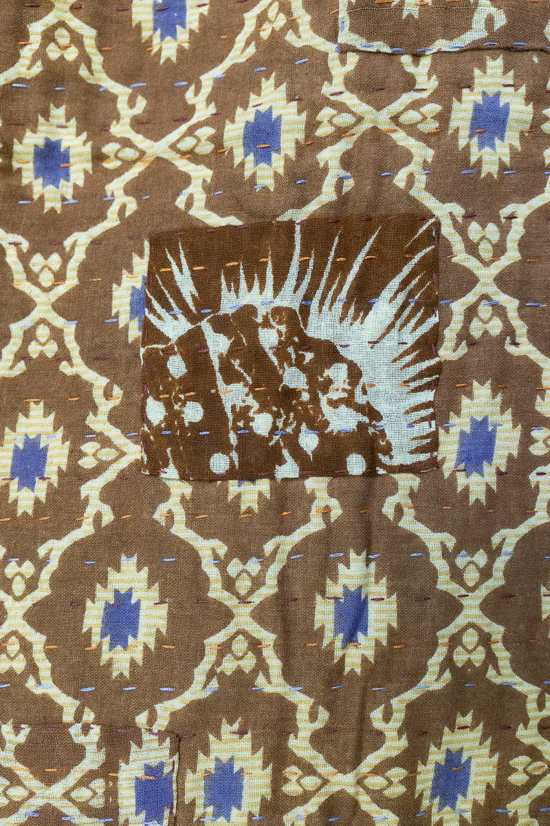 Pleasant No. 4 Kantha Baby Blanket