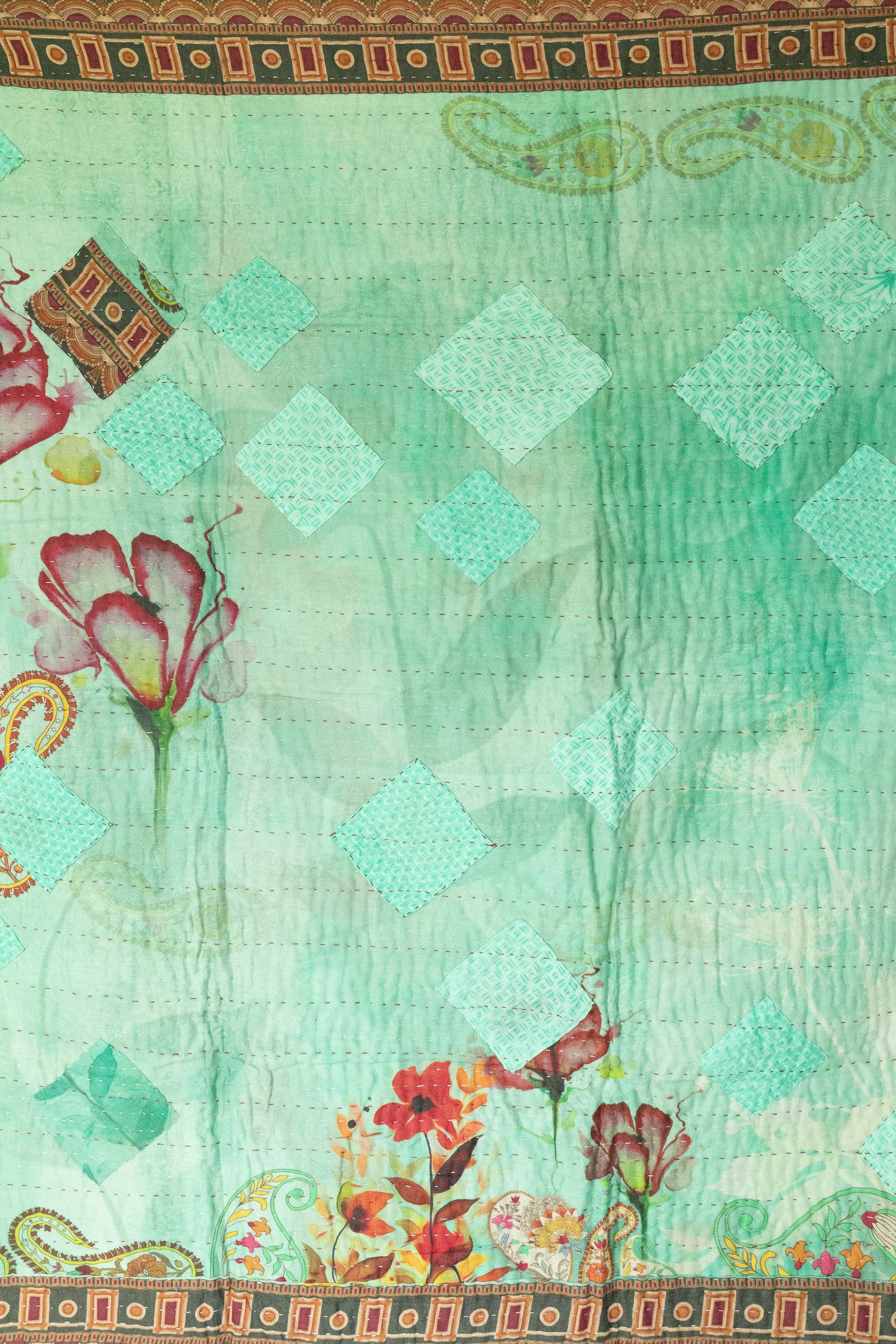 Pleasant No. 1 Mini Kantha Blanket