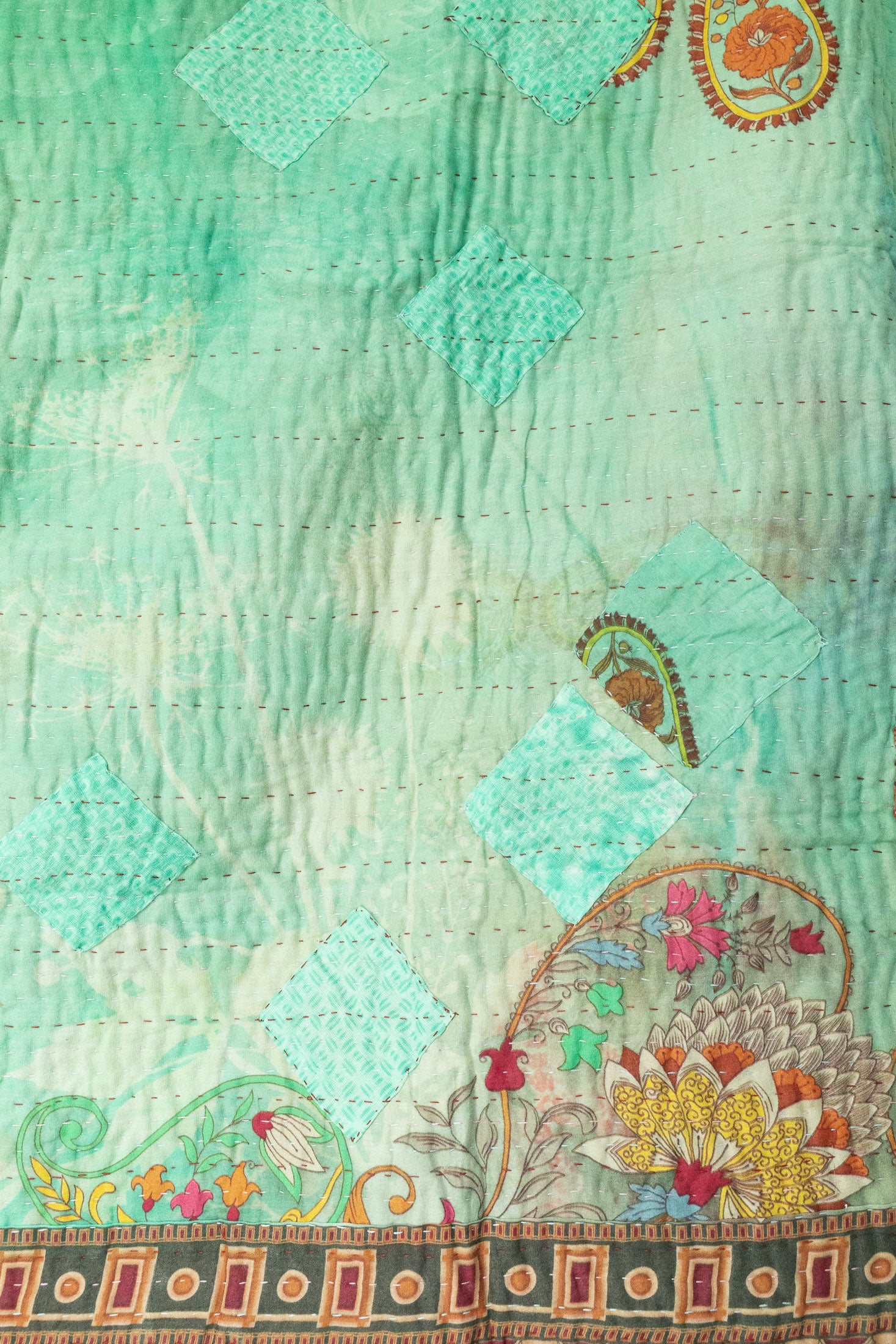 Pleasant No. 1 Mini Kantha Blanket
