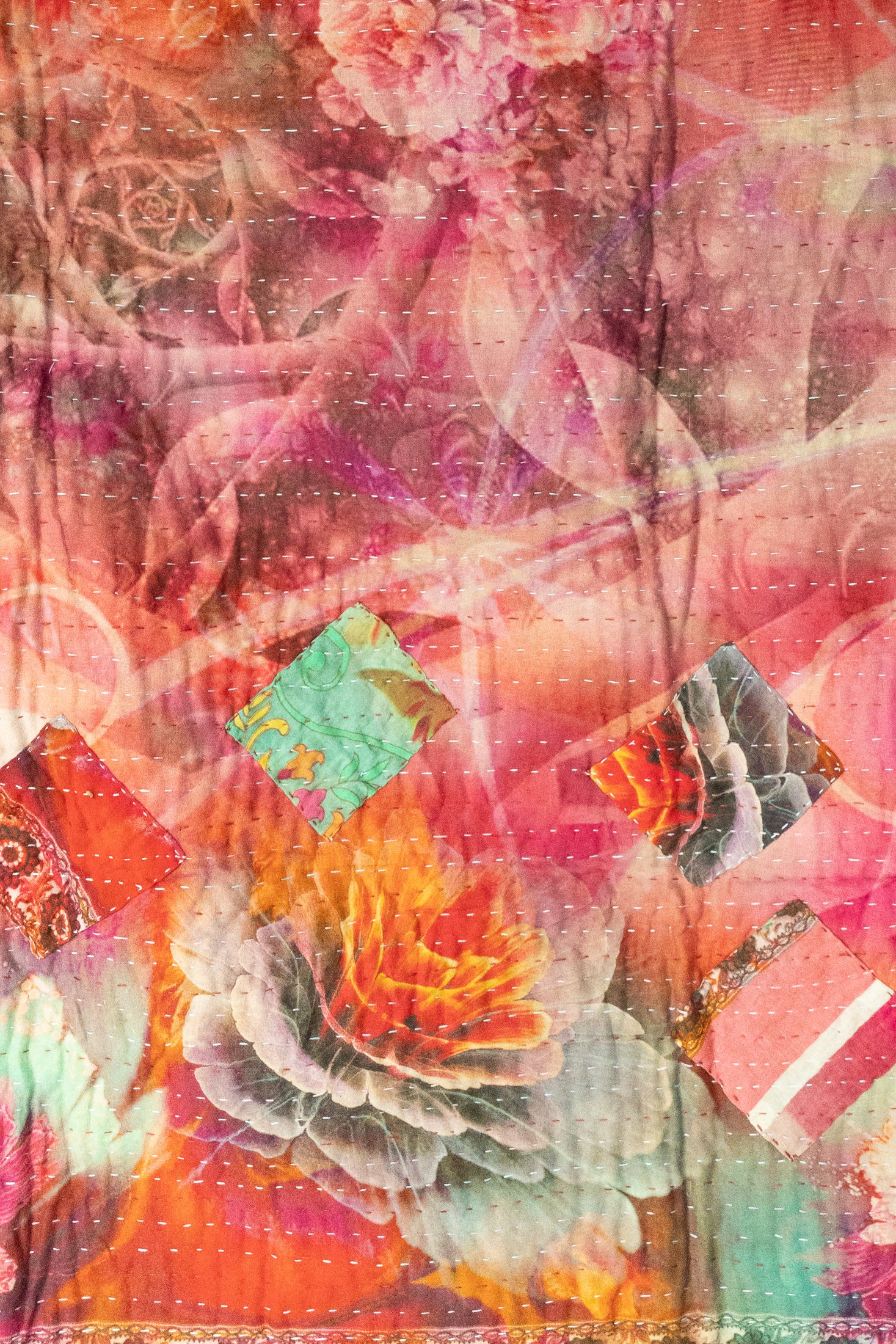 Pleasant No. 1 Mini Kantha Blanket
