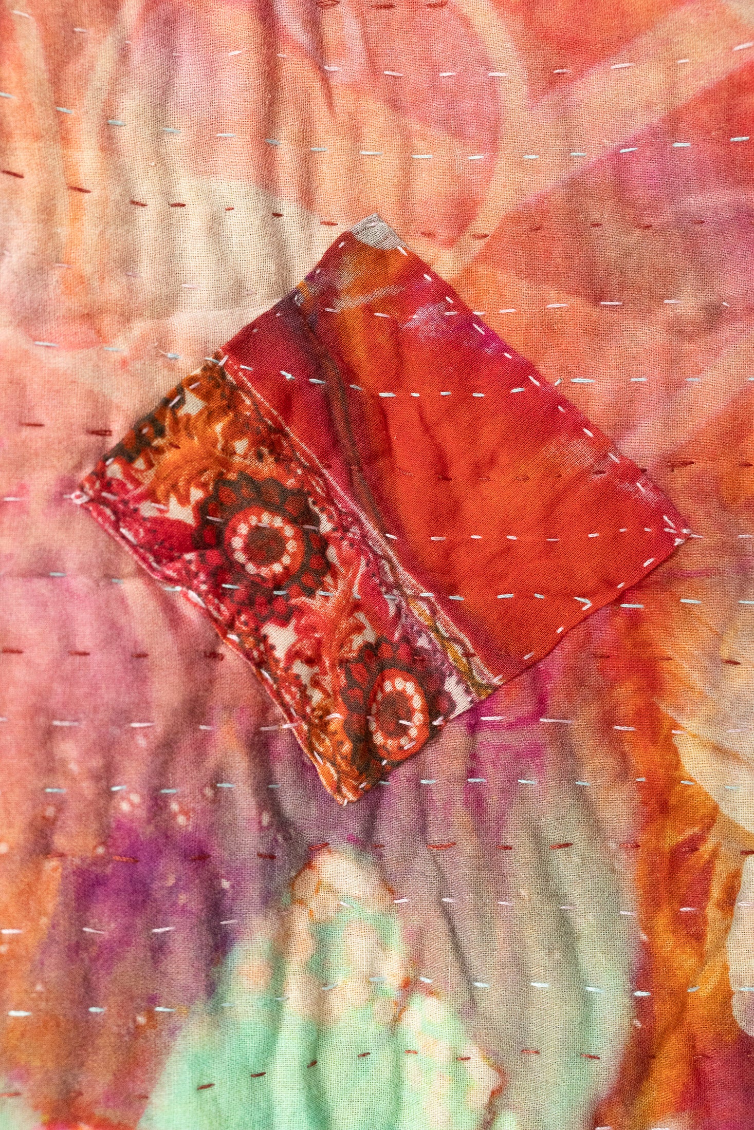 Pleasant No. 1 Mini Kantha Blanket