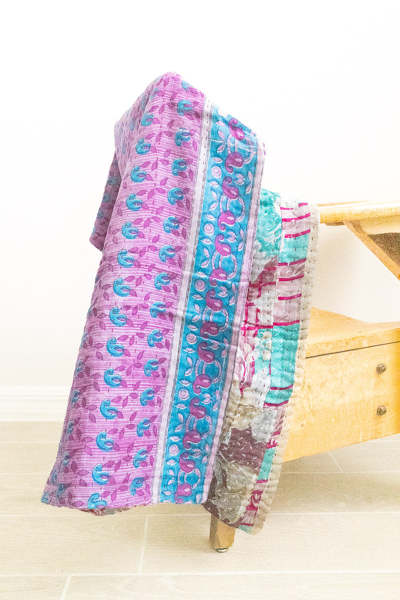 Pleasant No. 3 Kantha Baby Blanket