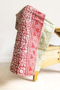 Pleasant No. 4 Mini Kantha Blanket