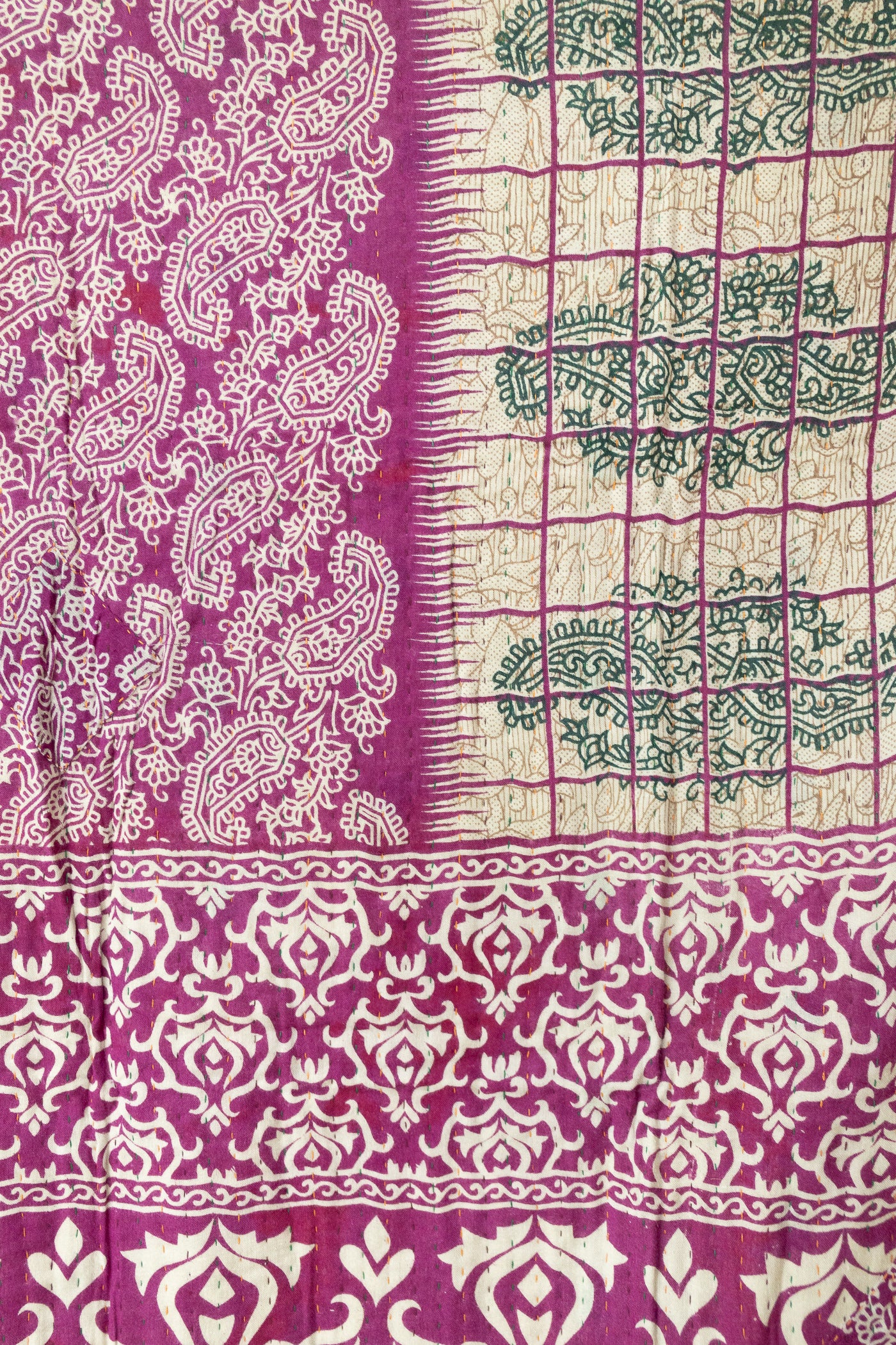 Pleasant No. 5 Mini Kantha Blanket