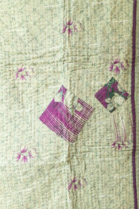 Pleasant No. 5 Mini Kantha Blanket