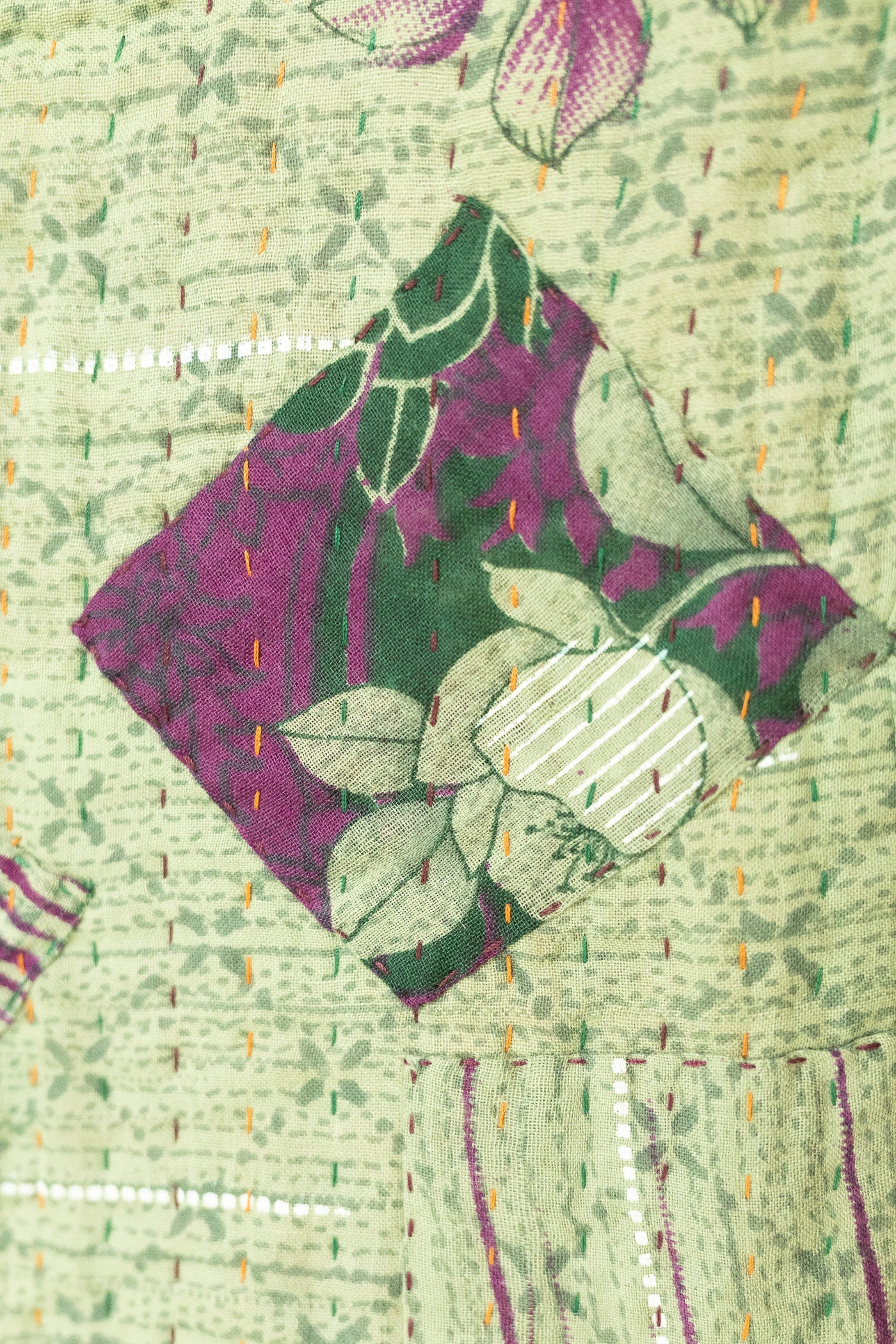 Pleasant No. 5 Mini Kantha Blanket