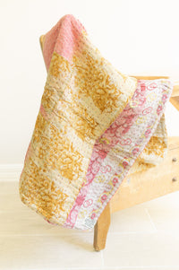 dignify Kantha Baby Blanket Quilt