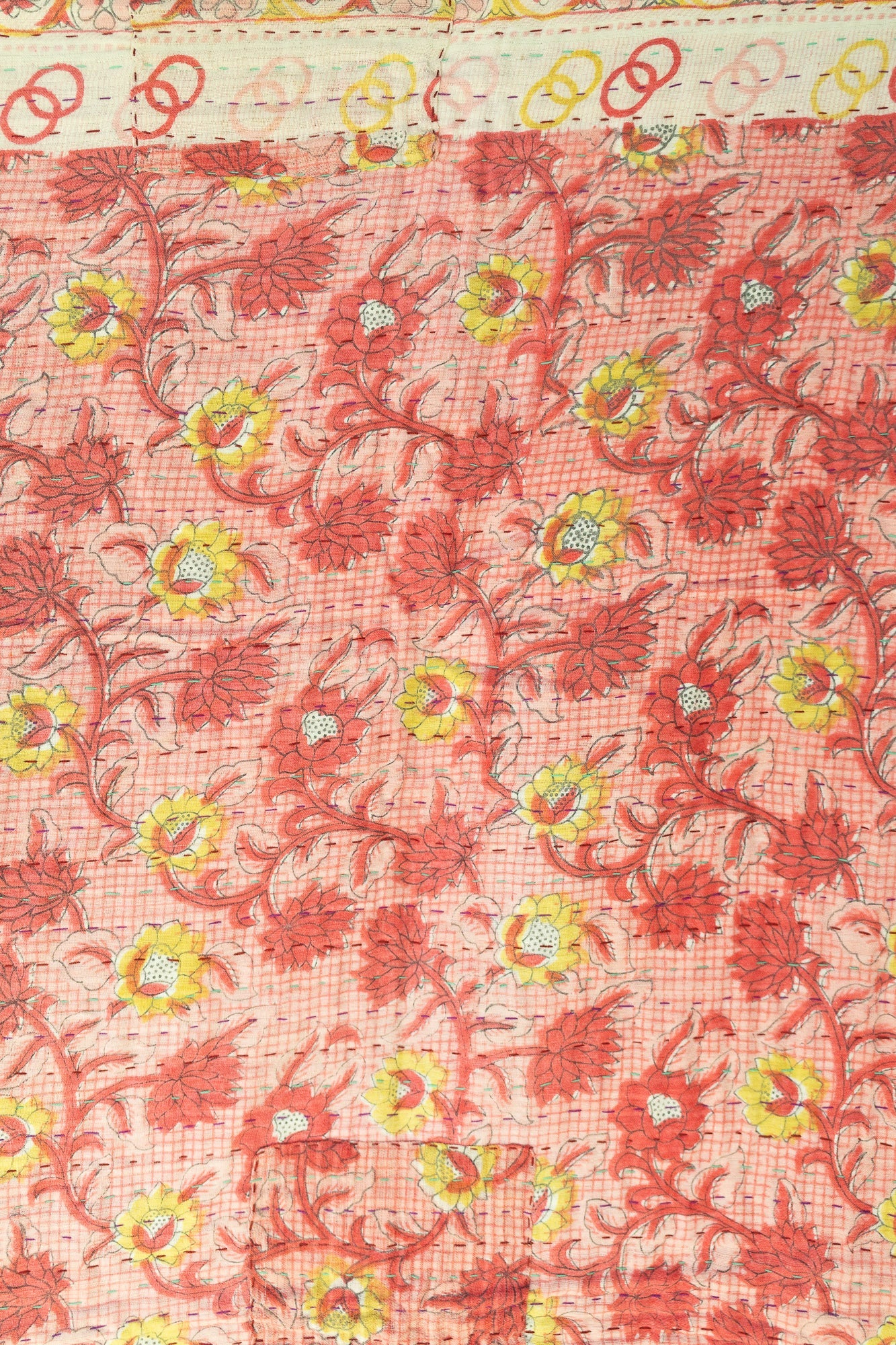 Pleasant No. 5 Kantha Baby Blanket