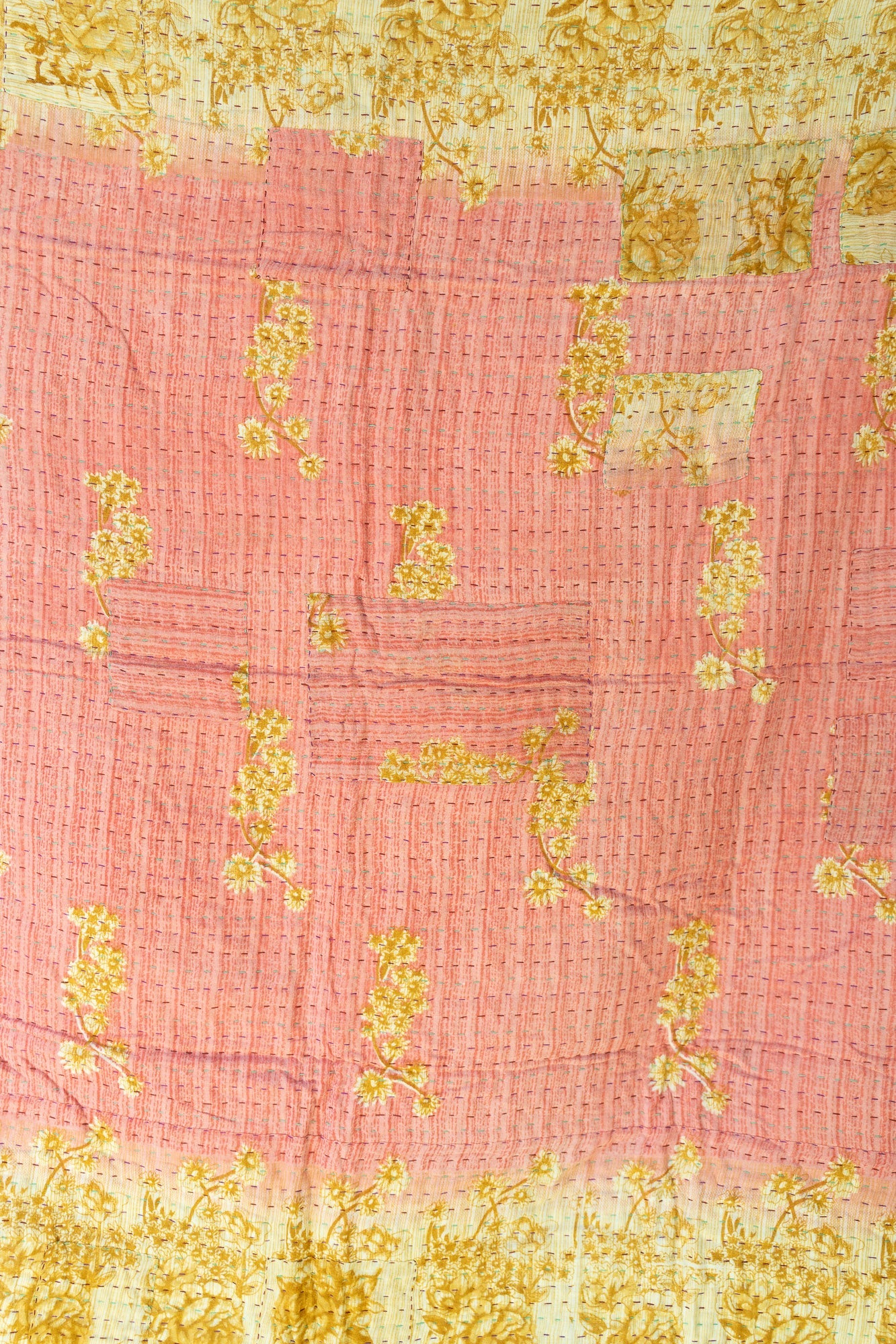 Pleasant No. 5 Kantha Baby Blanket
