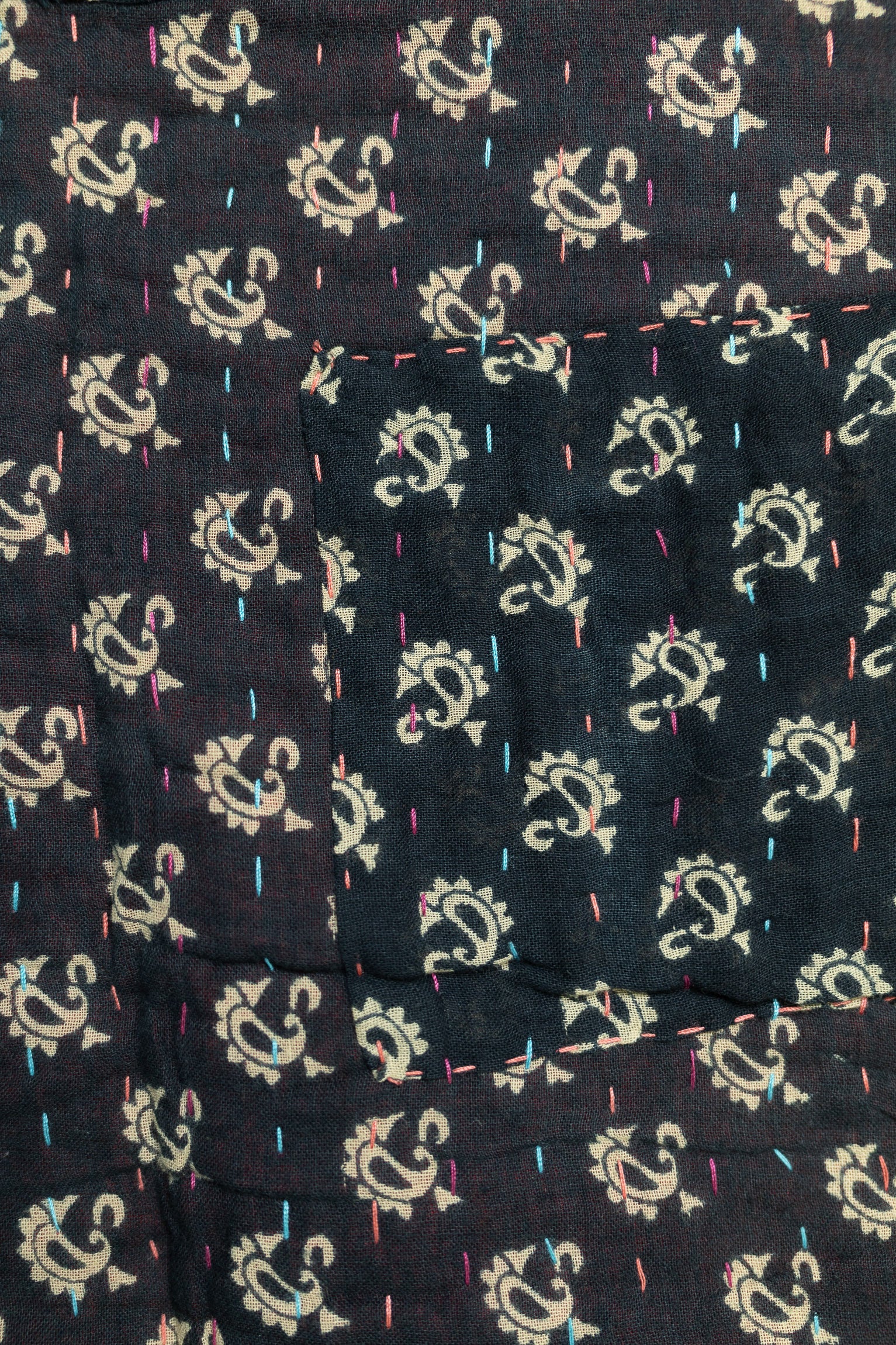 Poppy Large Kantha Throw