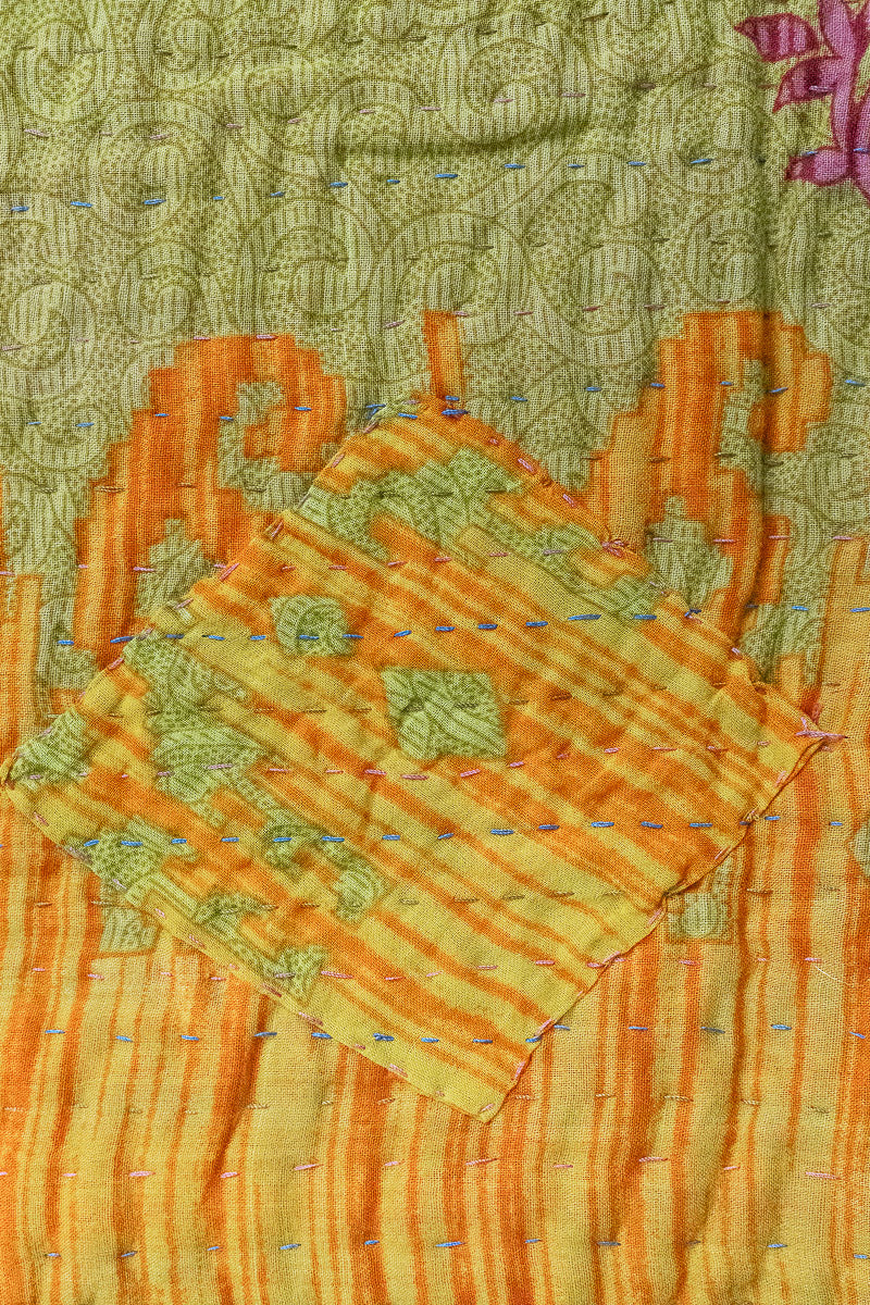 Precious No. 1 Kantha Baby Blanket