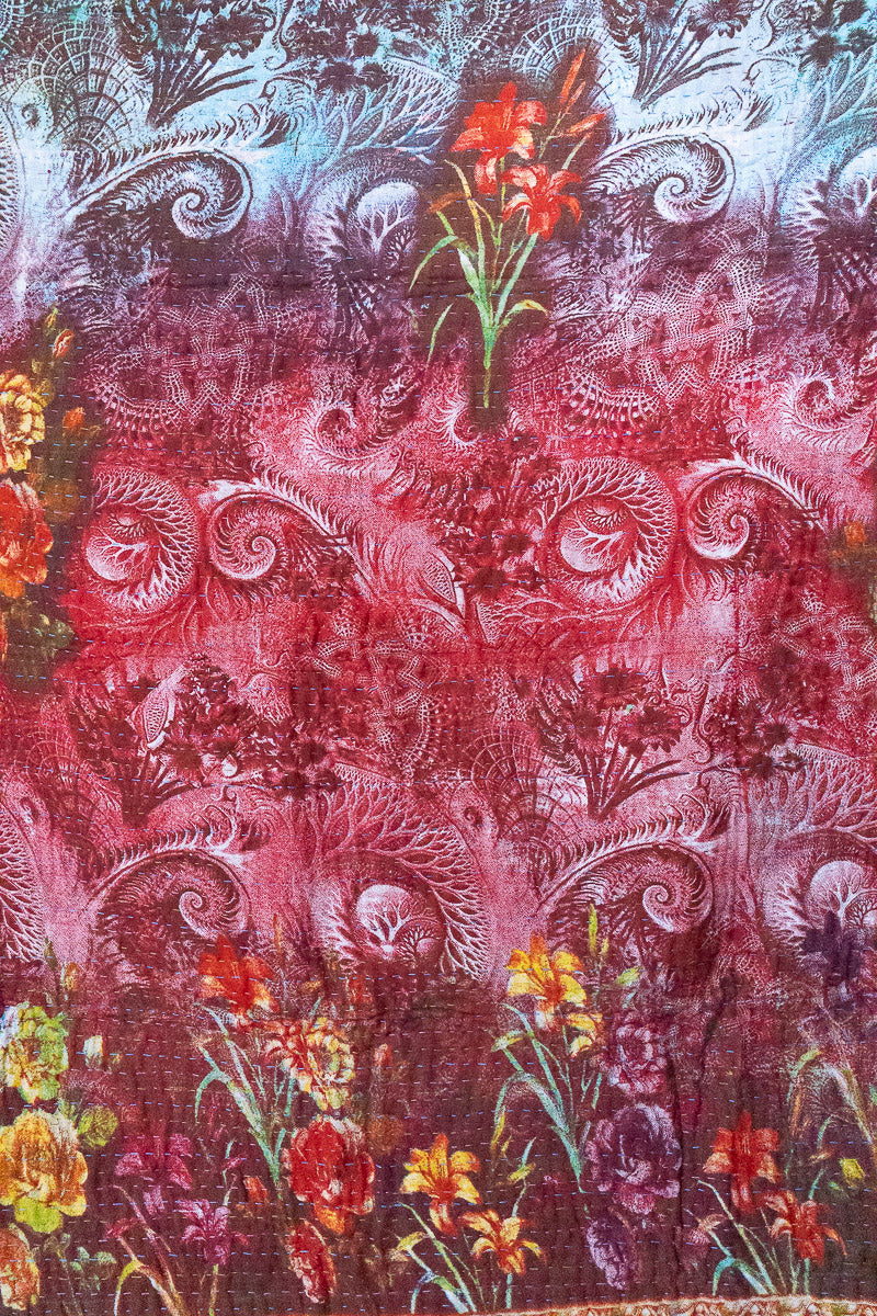 Precious No. 1 Kantha Baby Blanket