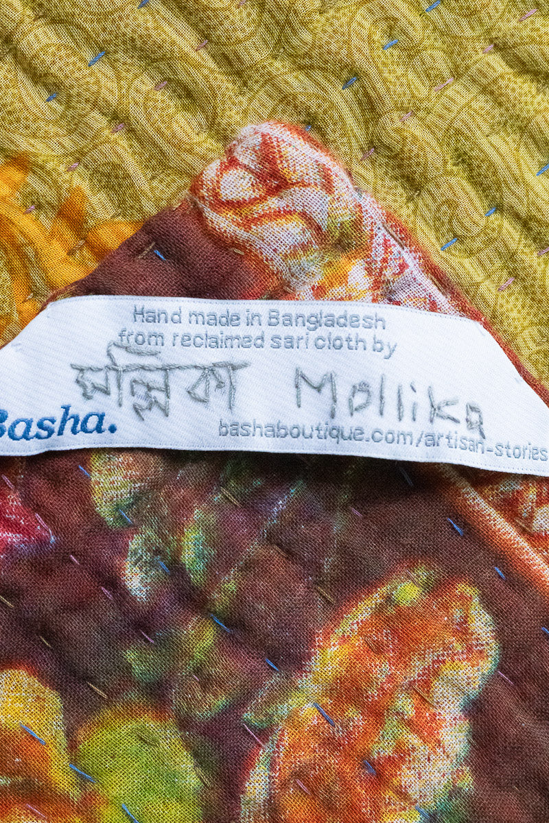 Precious No. 1 Kantha Baby Blanket