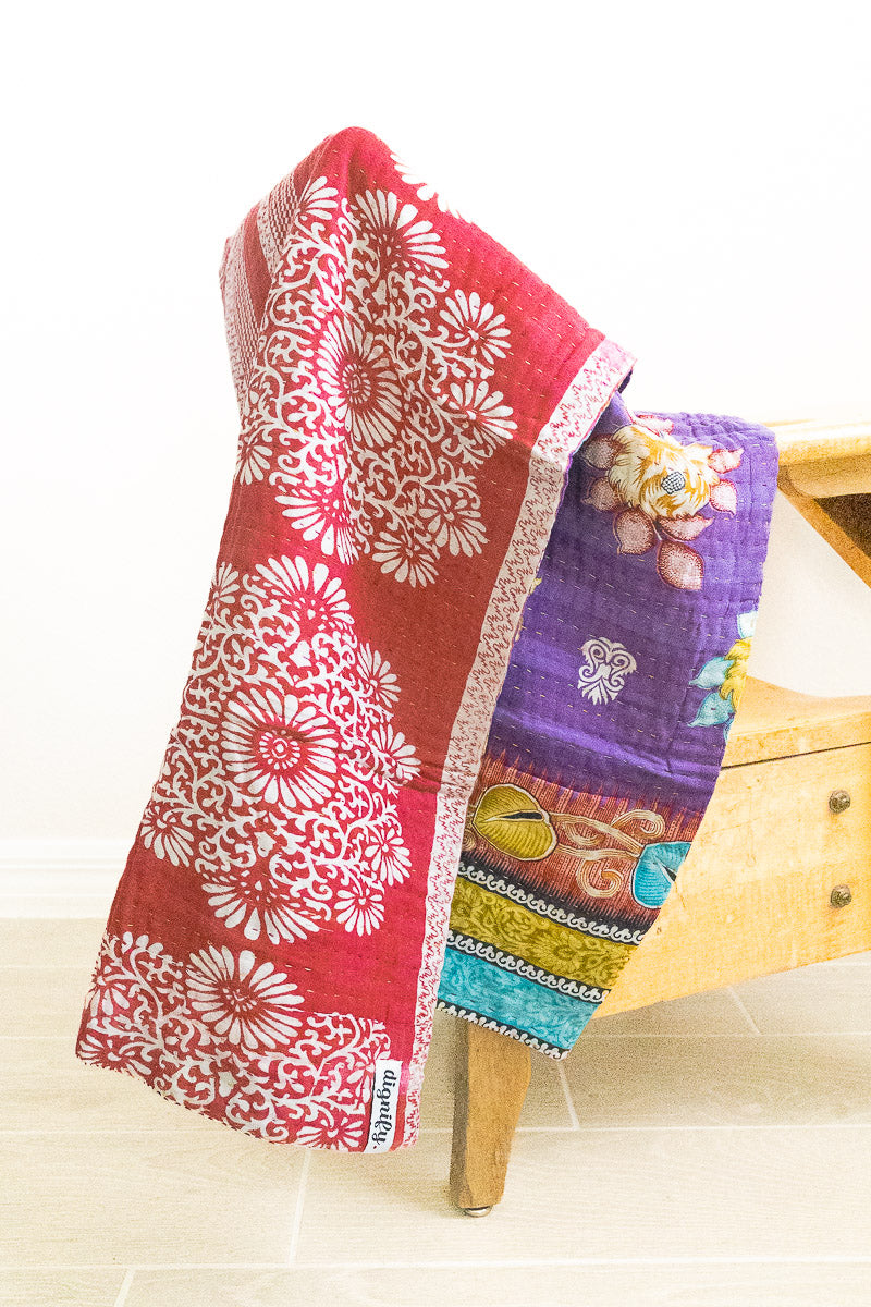 Precious No. 2 Kantha Baby Blanket