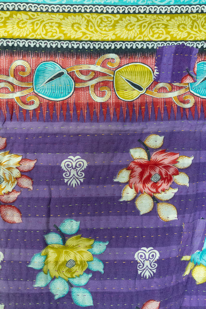 Precious No. 2 Kantha Baby Blanket