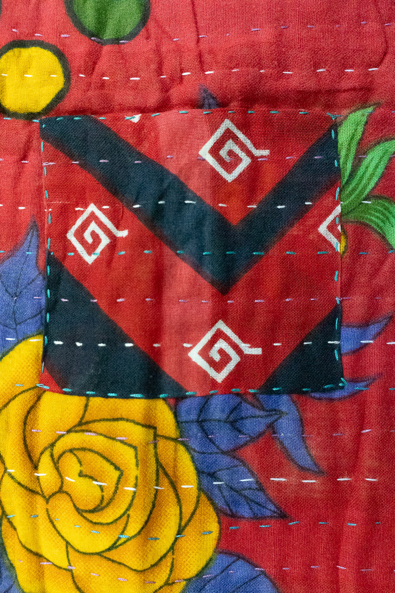 Precious No. 3 Kantha Baby Blanket