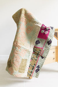 Precious No. 1 Mini Kantha Blanket