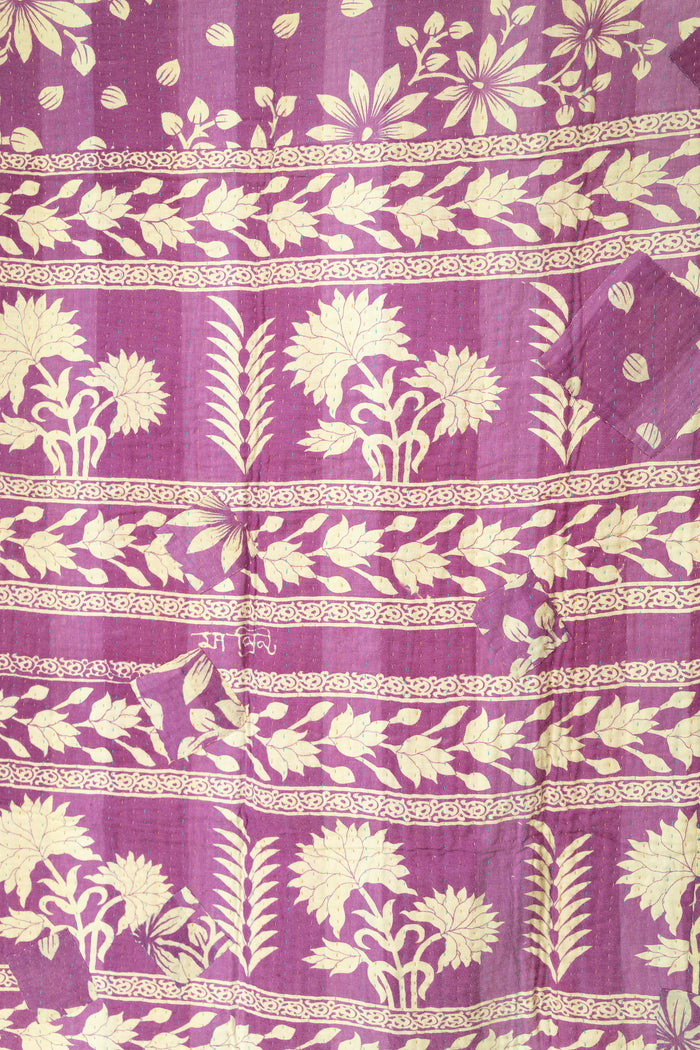 Precious No. 3 Mini Kantha Blanket