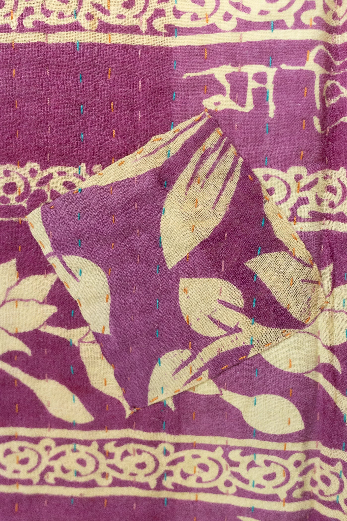 Precious No. 3 Mini Kantha Blanket