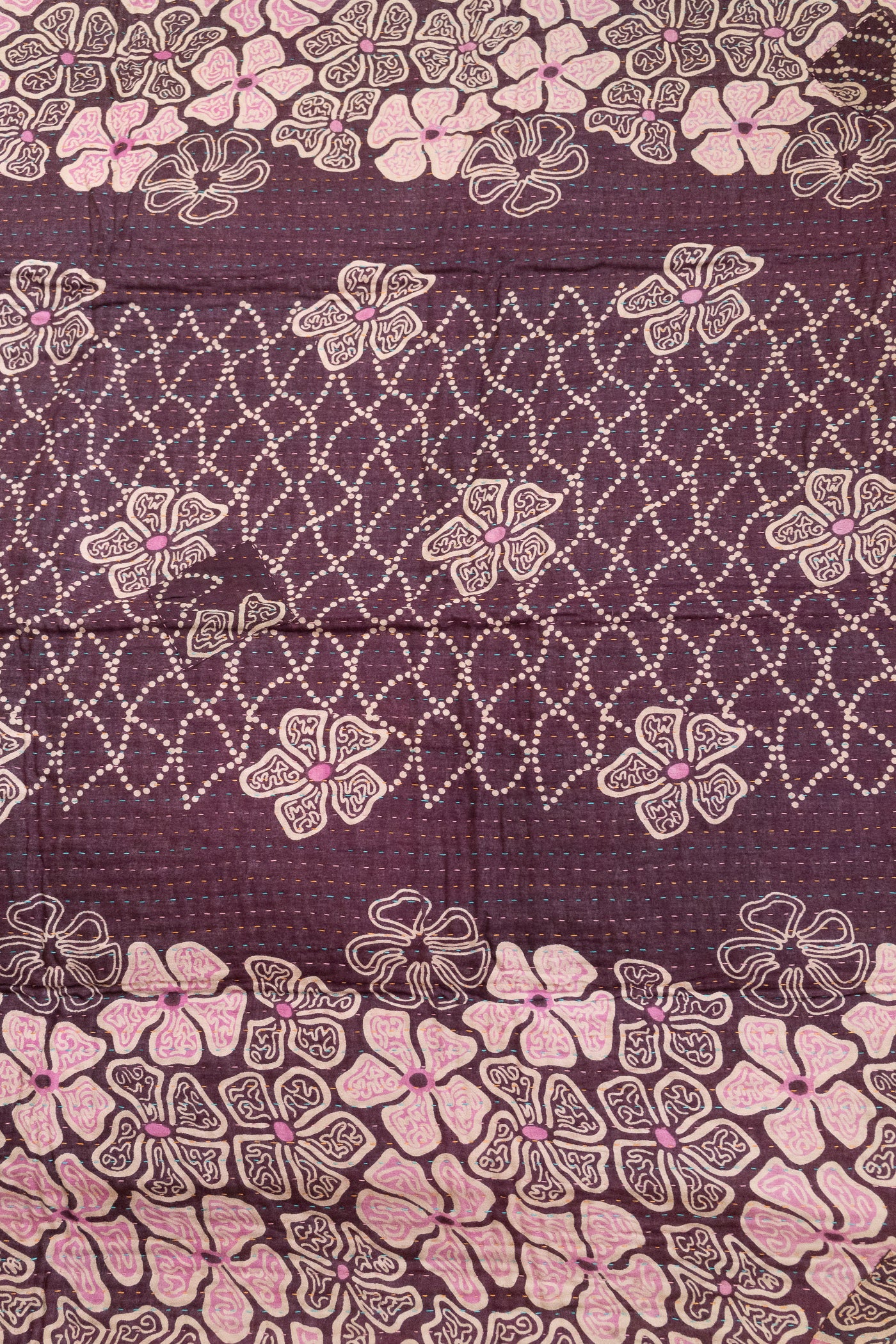 Precious No. 3 Mini Kantha Blanket