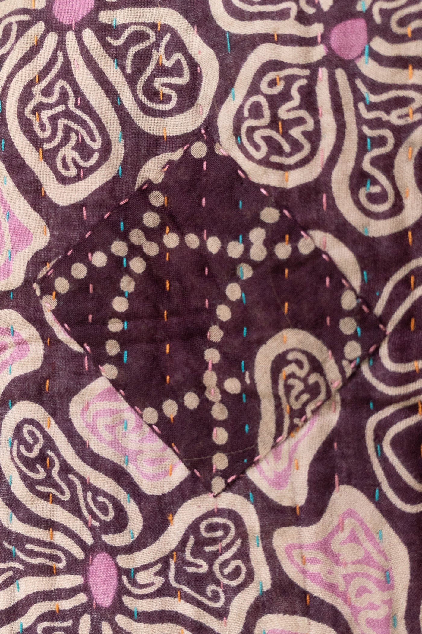 Precious No. 3 Mini Kantha Blanket