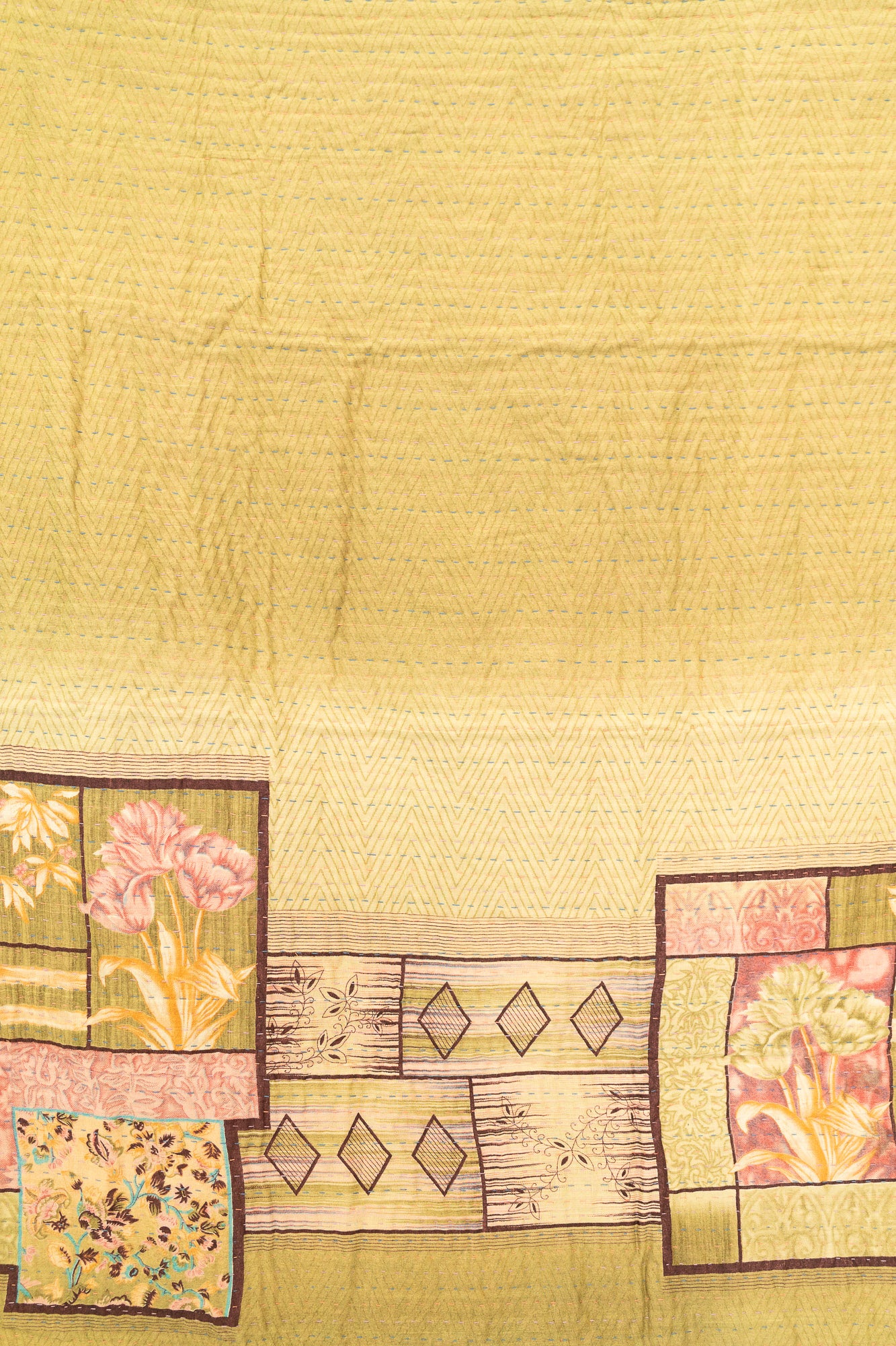 Precious No. 4 Kantha Baby Blanket
