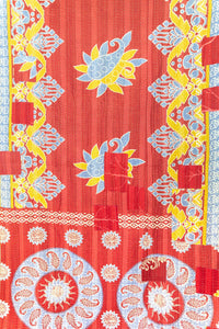 Pristine Kantha Throw Blanket