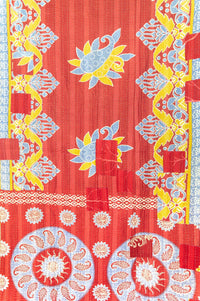 Pristine Kantha Throw Blanket