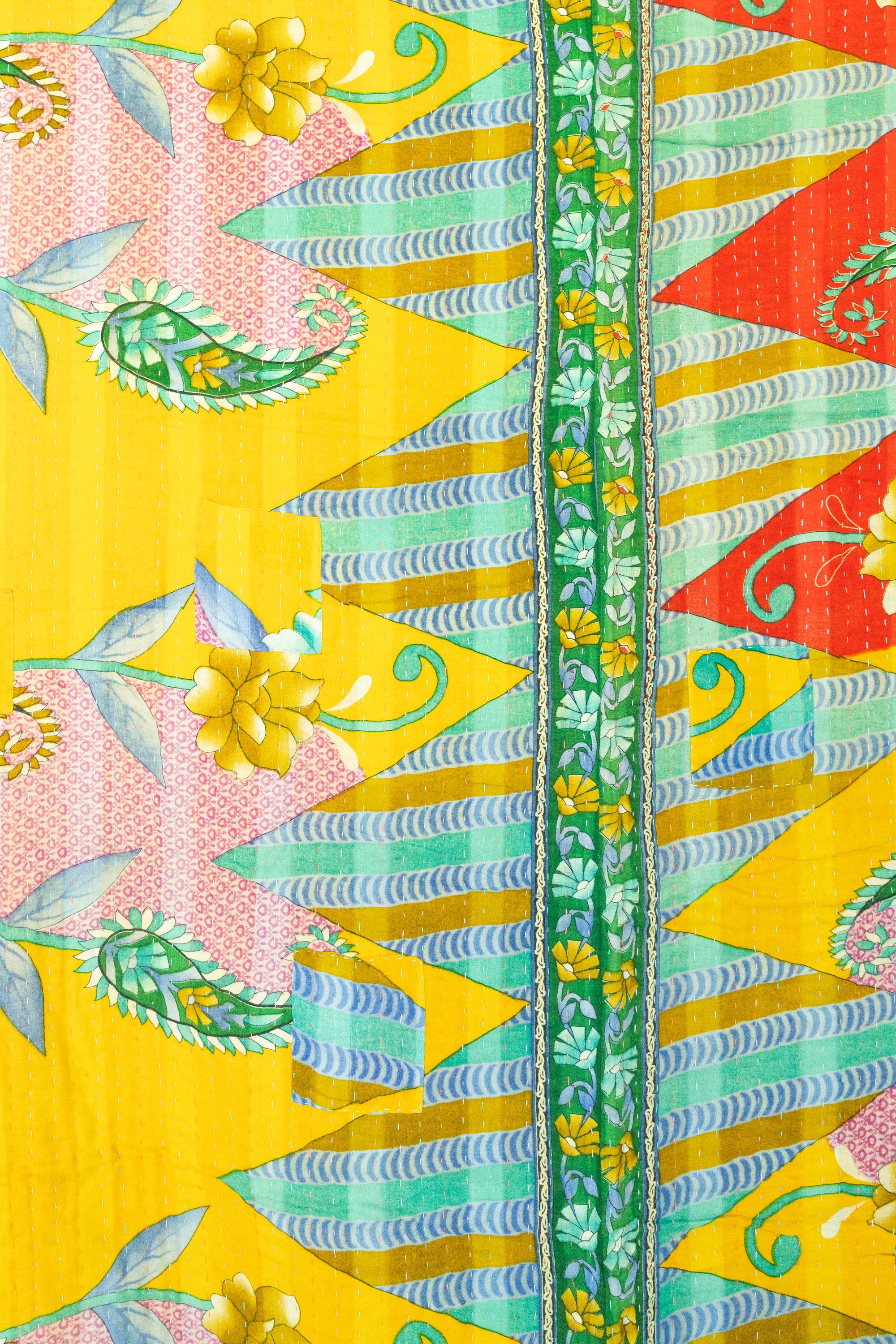 Pure Kantha Throw