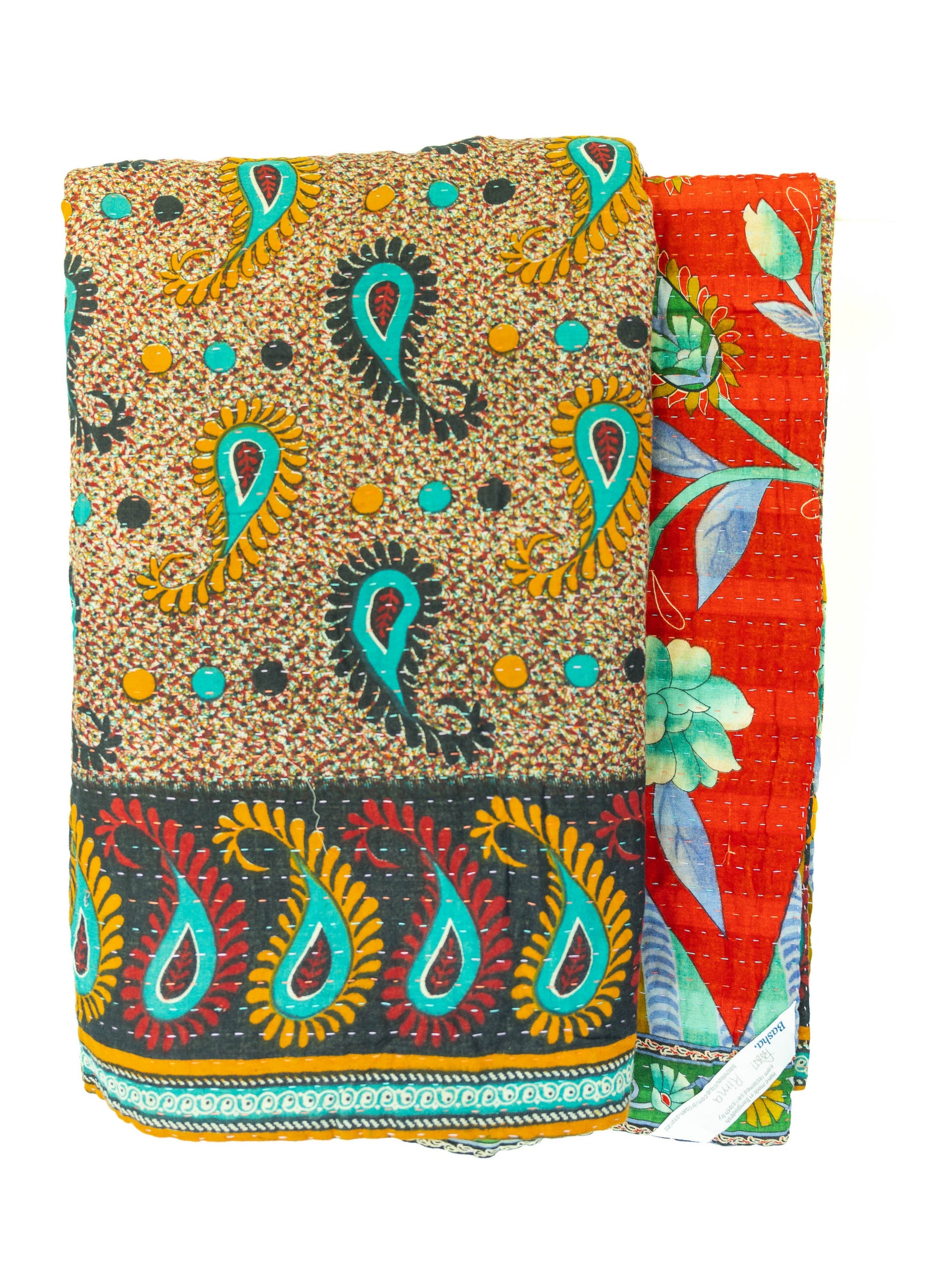 Pure Kantha Throw