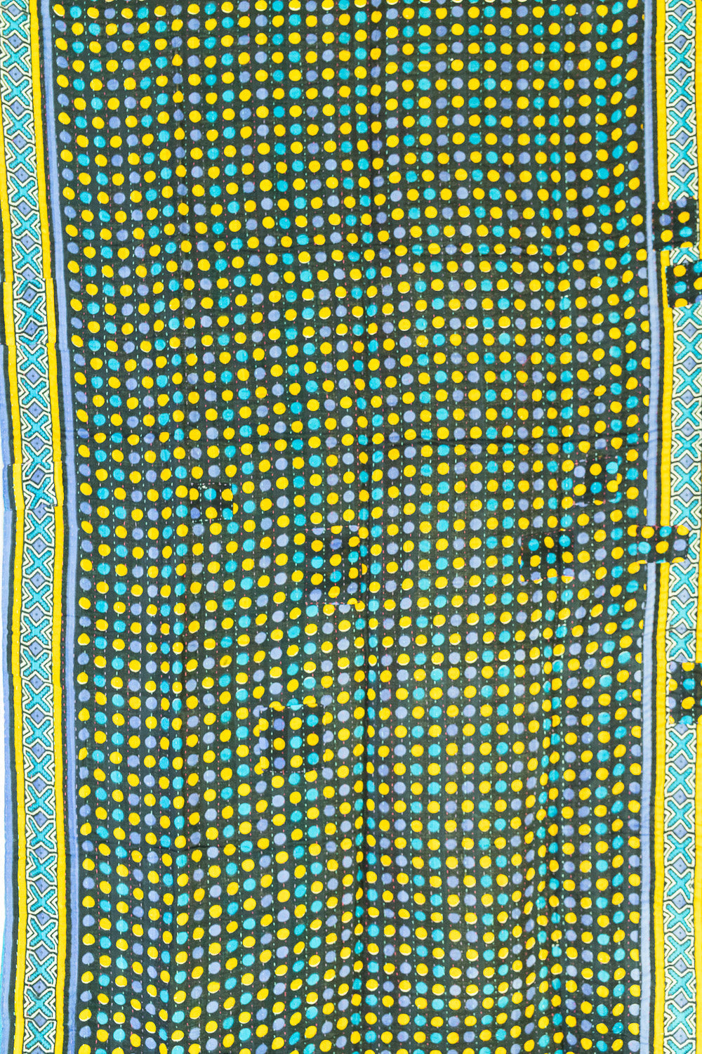 Kantha Throw Bed Quilt