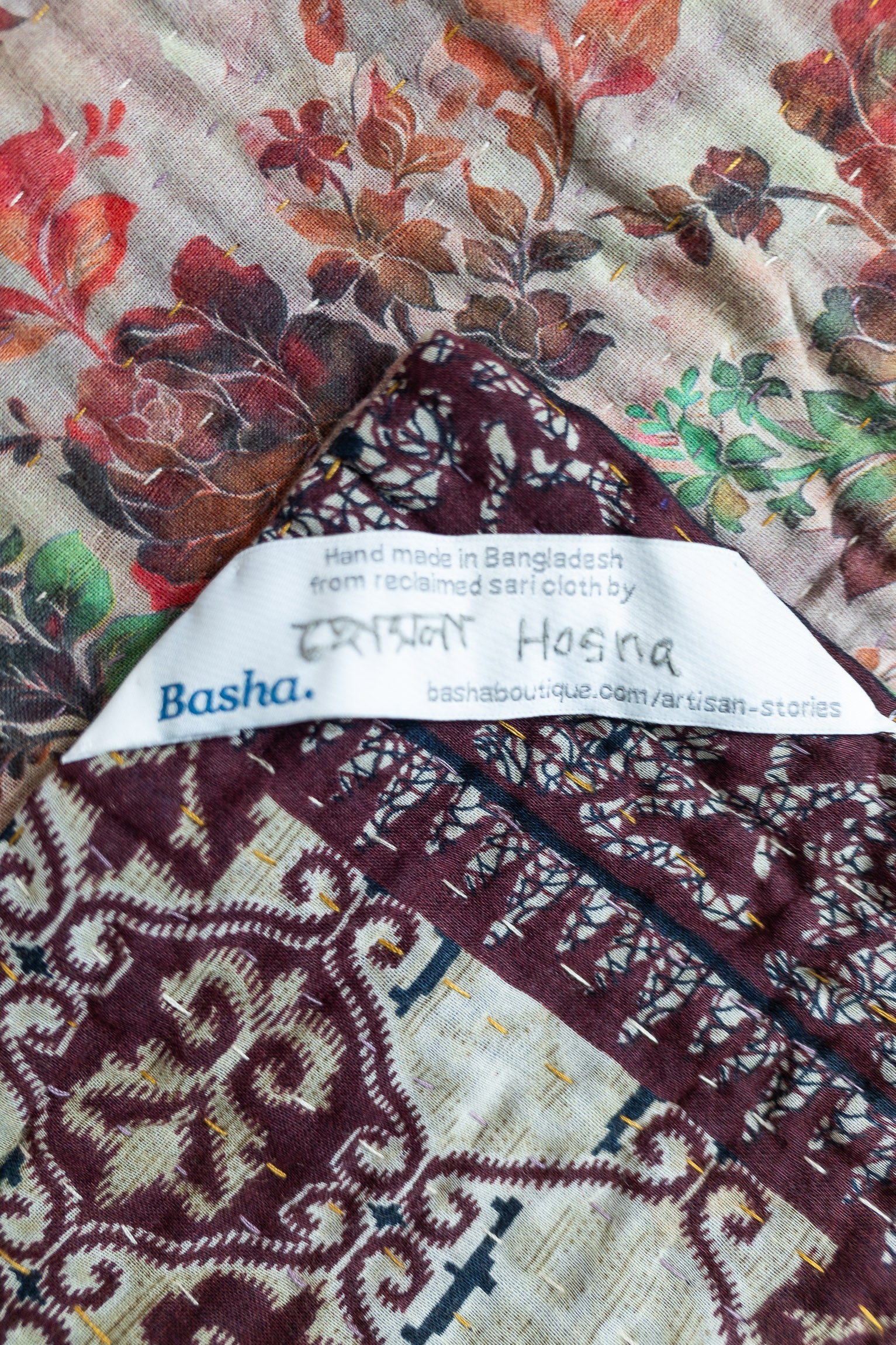 Radiance Kantha Throw