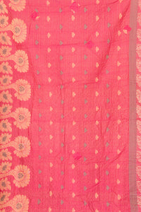 Rare Silk Blend Kantha Throw Blanket