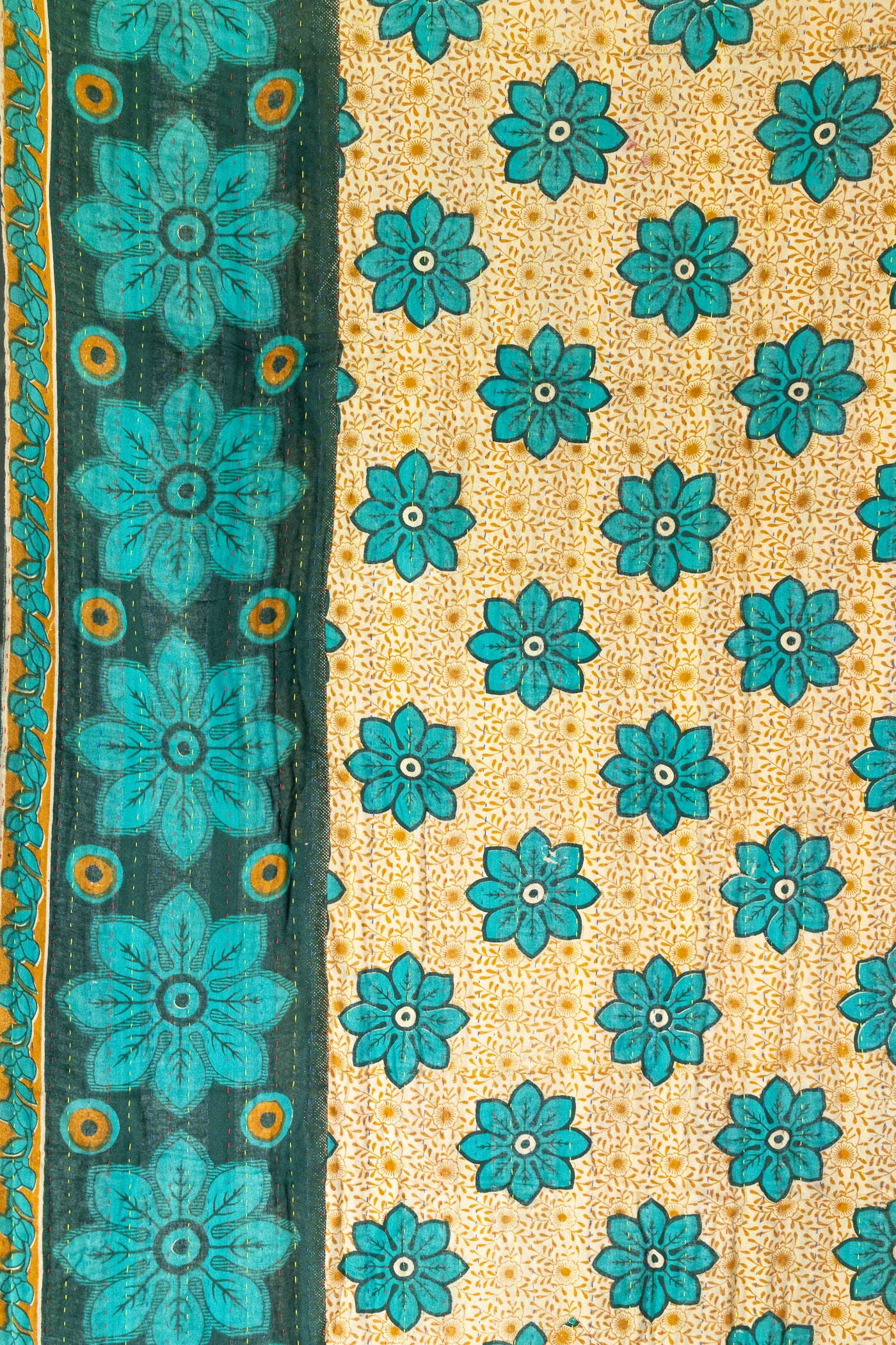 Redemptive Kantha Throw Blanket